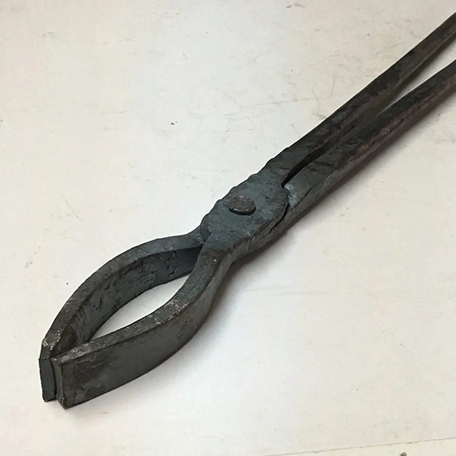 Alicates Ovalados Pinzas de Herrero Ingeniero Herrero Forja Yunque Vise Forja Herrero Yunque Herramientas de Forja Pinzas de Lingotes de Aluminio Ovaladas