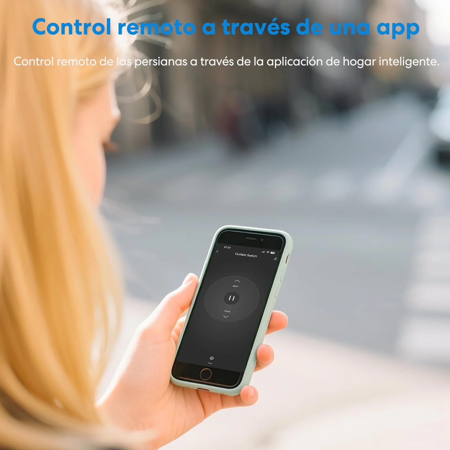 LoraTap Interruptor Persianas WiFi, 4 Piezas Relé de Persiana Temporizador Inteligente para Cortina Eléctrica, Control Remoto por Teléfono, Compatible con Alexa y Google Home para Control de Voz, 300W