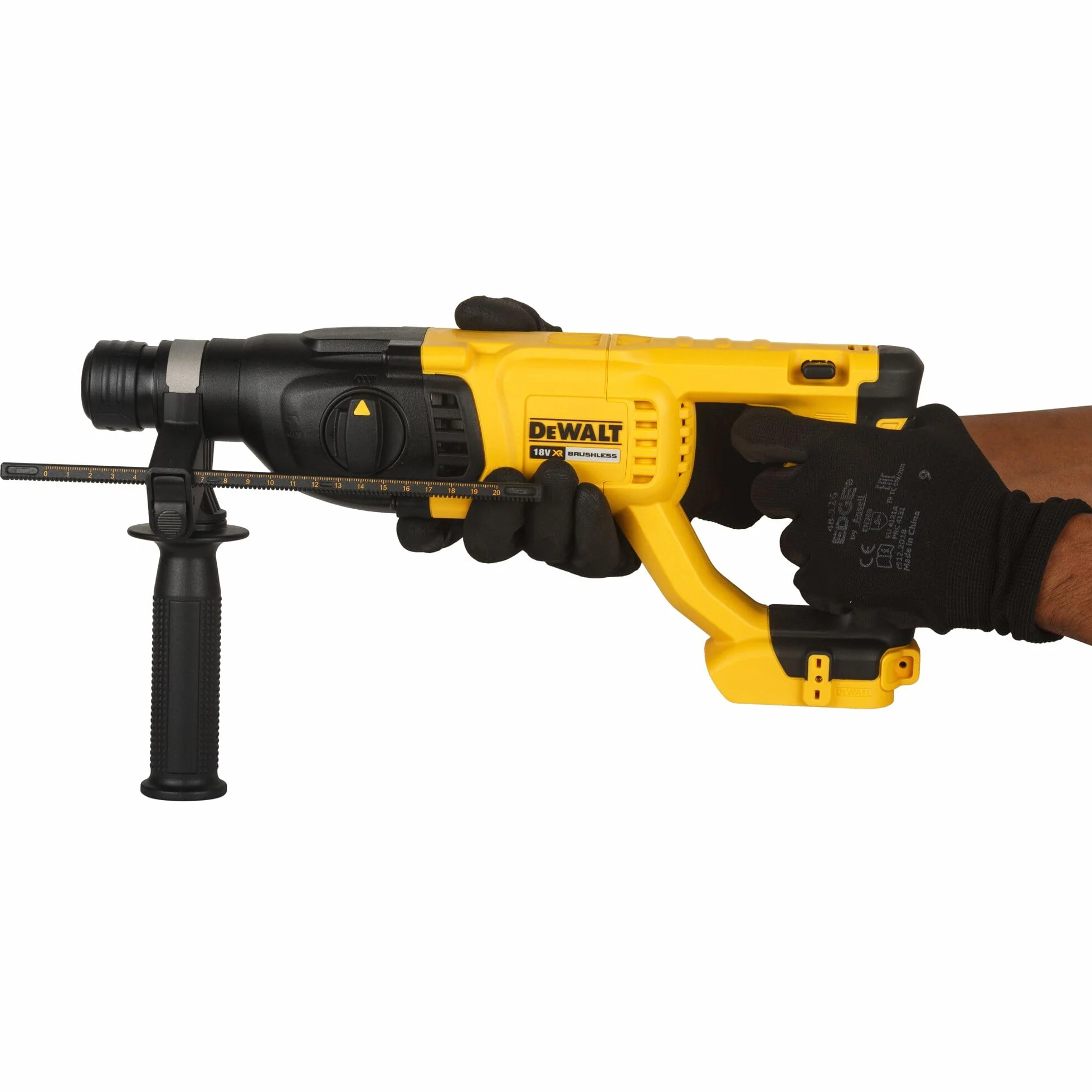 DEWALT Taladro Percutor SDS-Plus 18V XR sin escobillas de 26 mm con TSTAK, solo herramienta, DCH133NT-XJ
