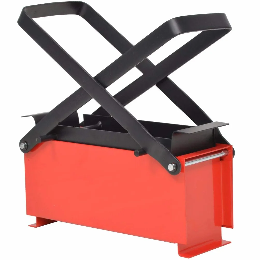 Prensa para Hacer briquetas con Papel 34x14x14 cm Acero | Madera Dura Quemado Largo, Carbono Neutral, Briqueta Eco-Log - Ideal para chimeneas, Estufas, fogones, Estufas, chimneas