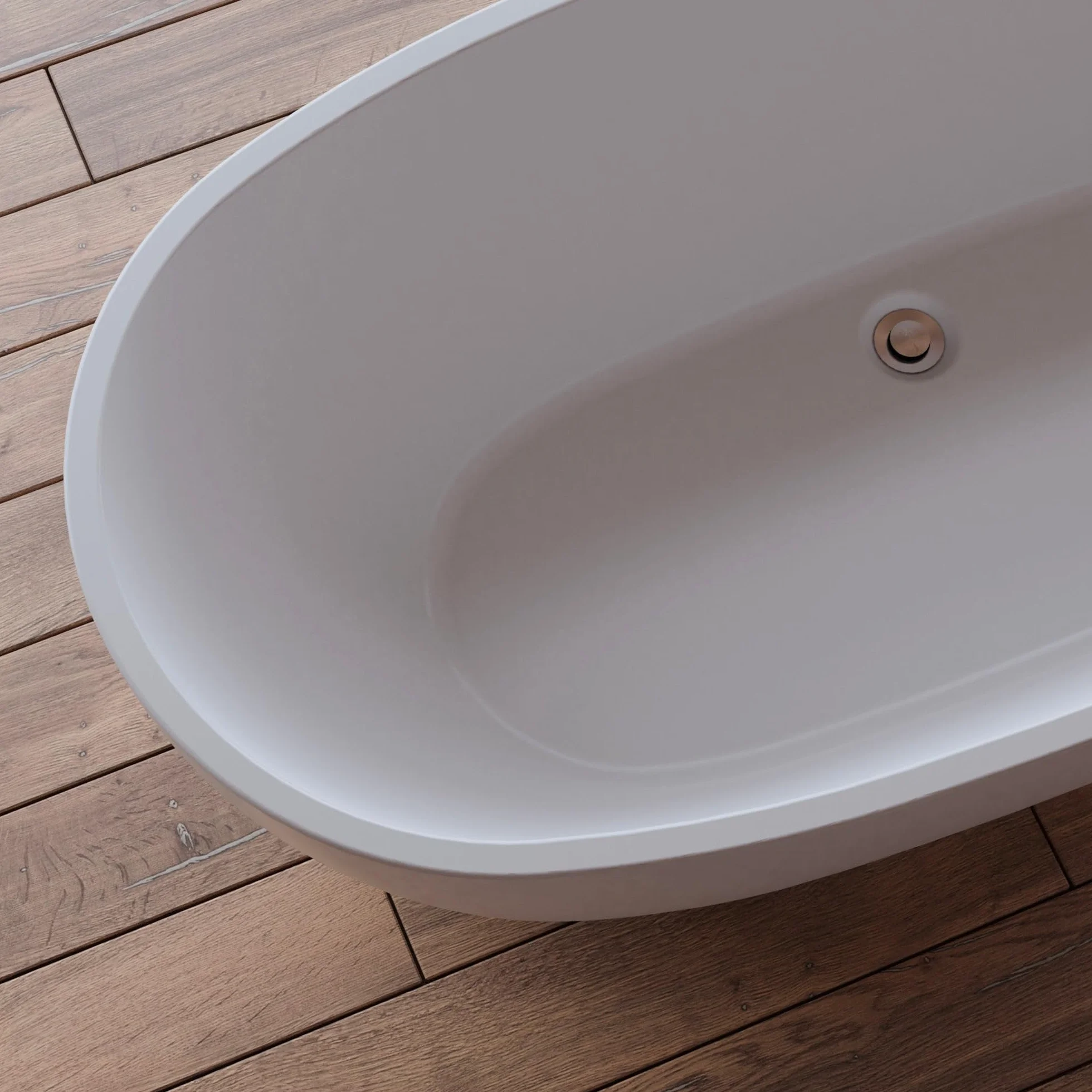 SPALINA Samba - Bañera exenta Oval L. 170 x l. 79 cm