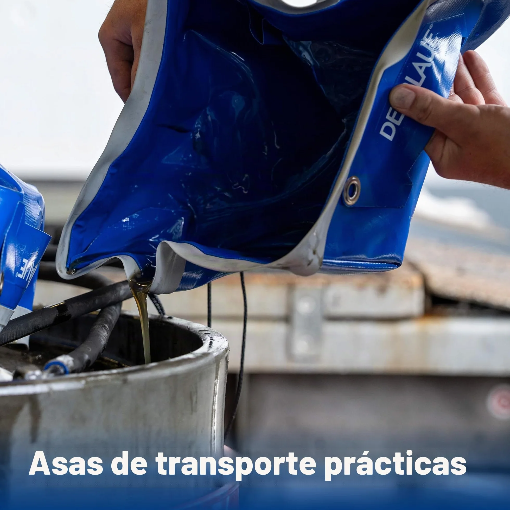 DERBLAUE® Bañera profesional – Bandeja recogedora para trabajar con H20 e HYD