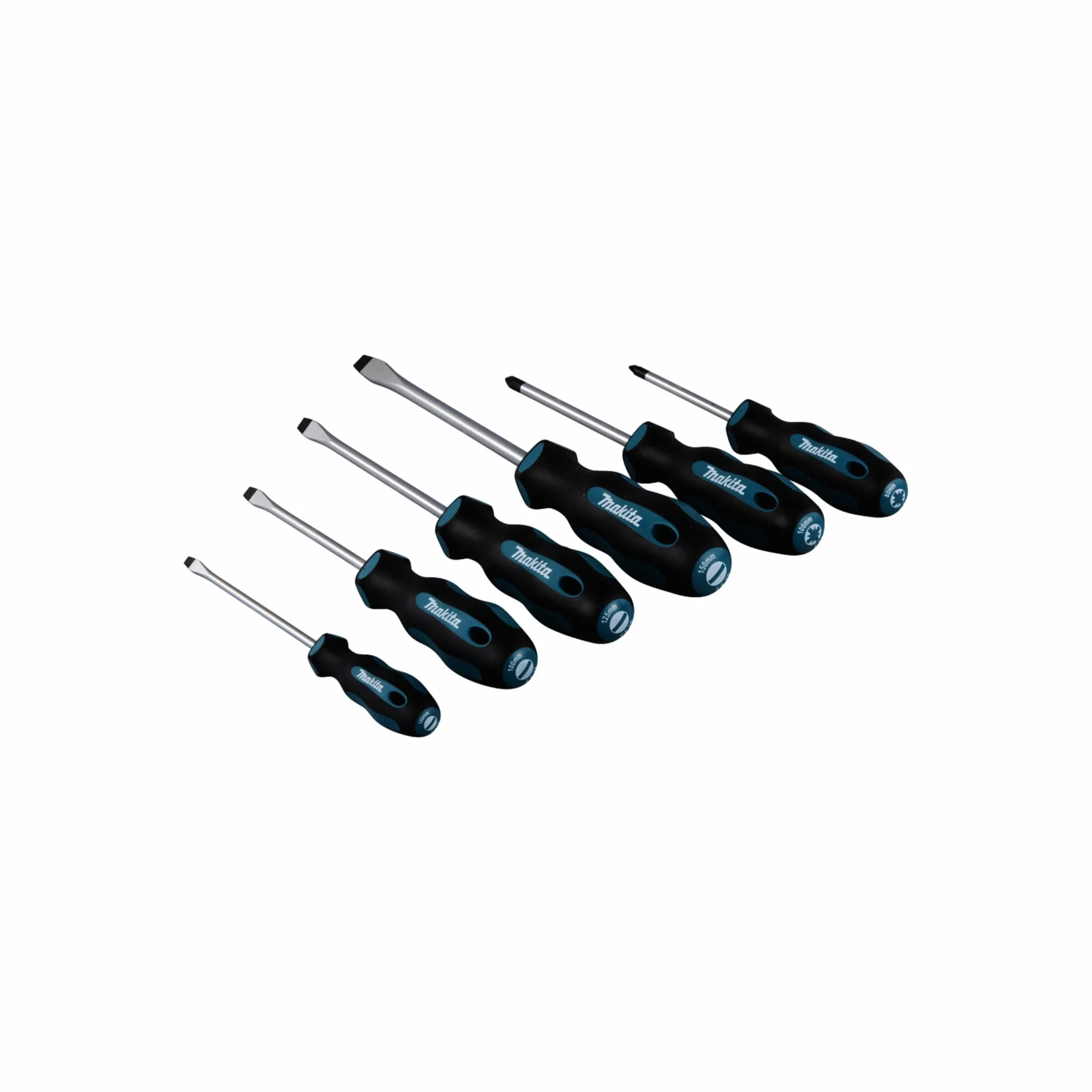 Makita E-10512 - Juego de destornilladores de 6 piezas