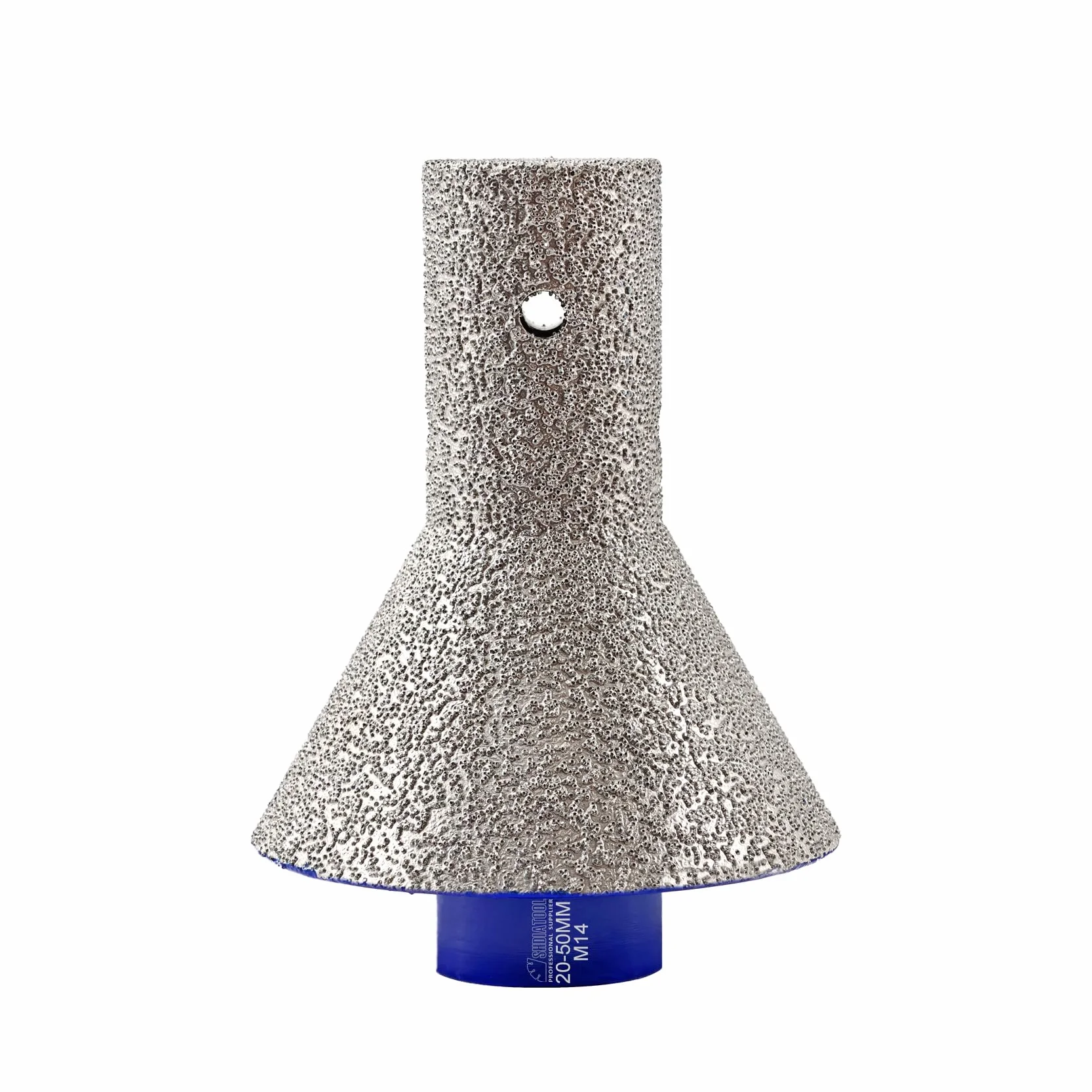 SHDIATOOL Diamante Dedo Fresa Bisel Bisel M14 Rosca Agujero Sierra Limpieza para Porcelana Azulejos Mármol Cerámica Granito 20-50MM