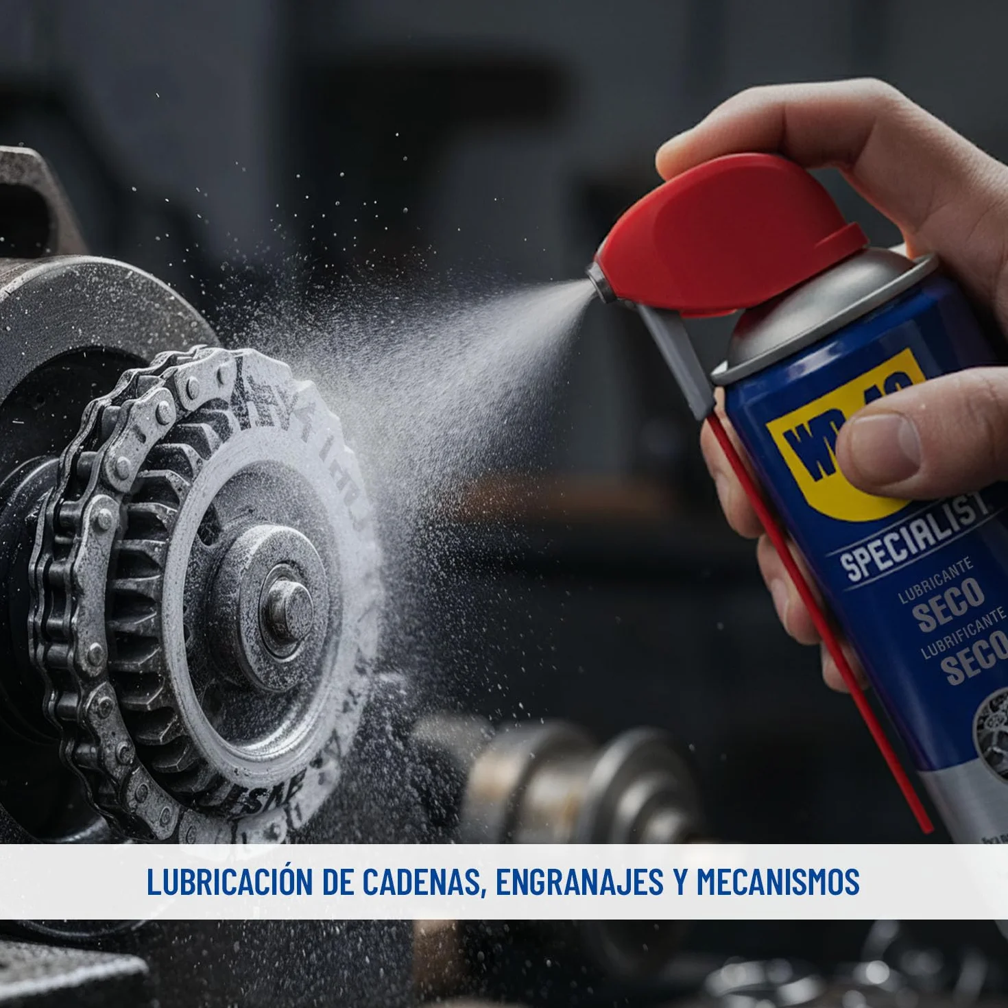 WD-40 Lubricante Seco Spray 400 ml