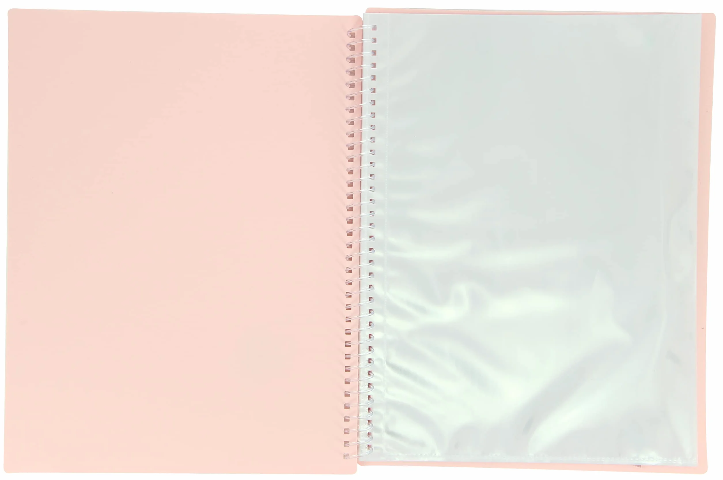 Oxford Carpeta 20 fundas rosa chicle tapa plástico opaco