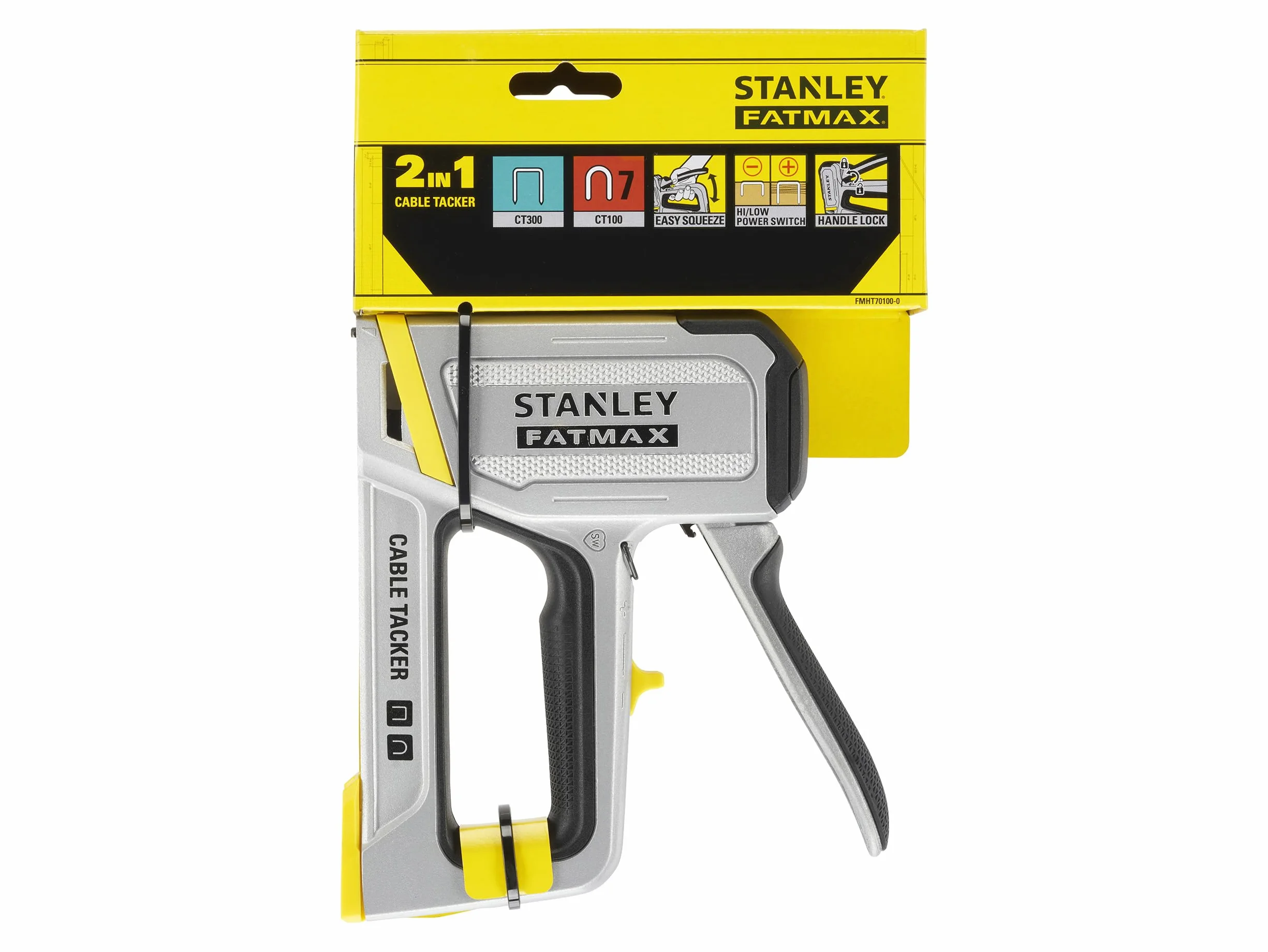 STANLEY FATMAX 2-en-1 Grapadora de Cable, FMHT70100-0