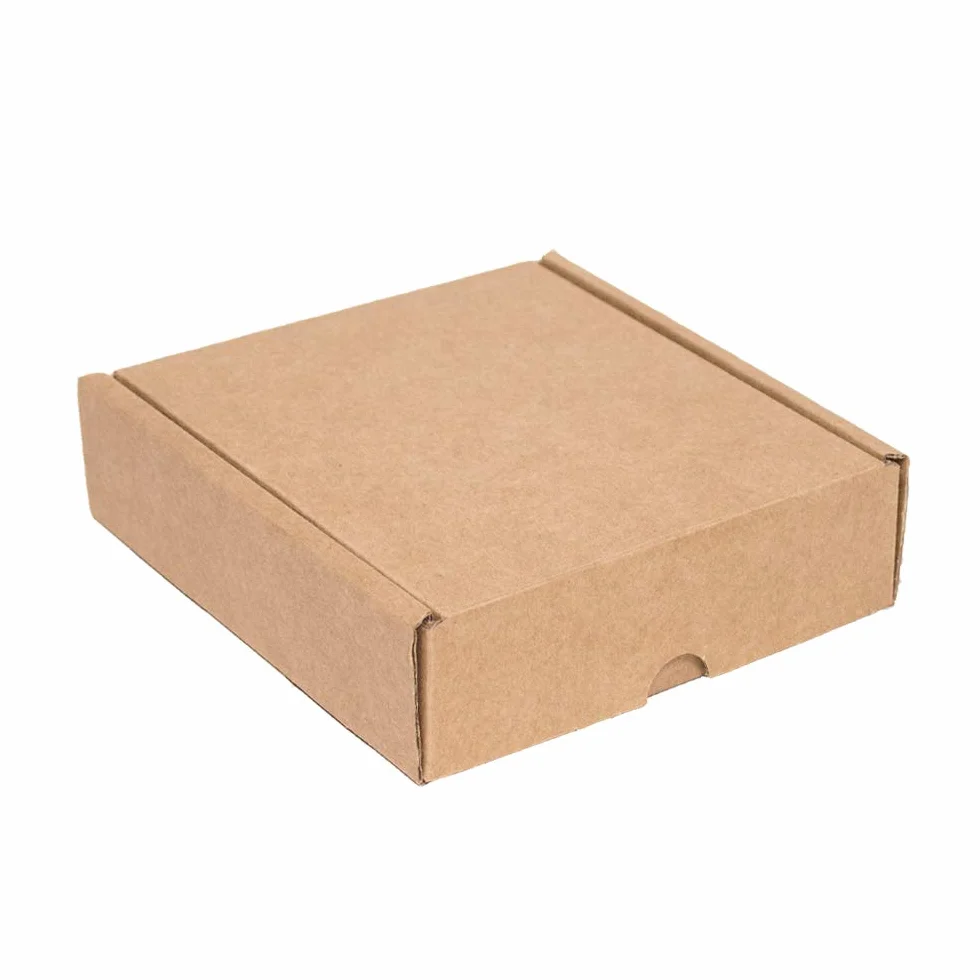 Cajas Cartón Kraft Automontables Doble Pared 13x15x4 cm Pack 20