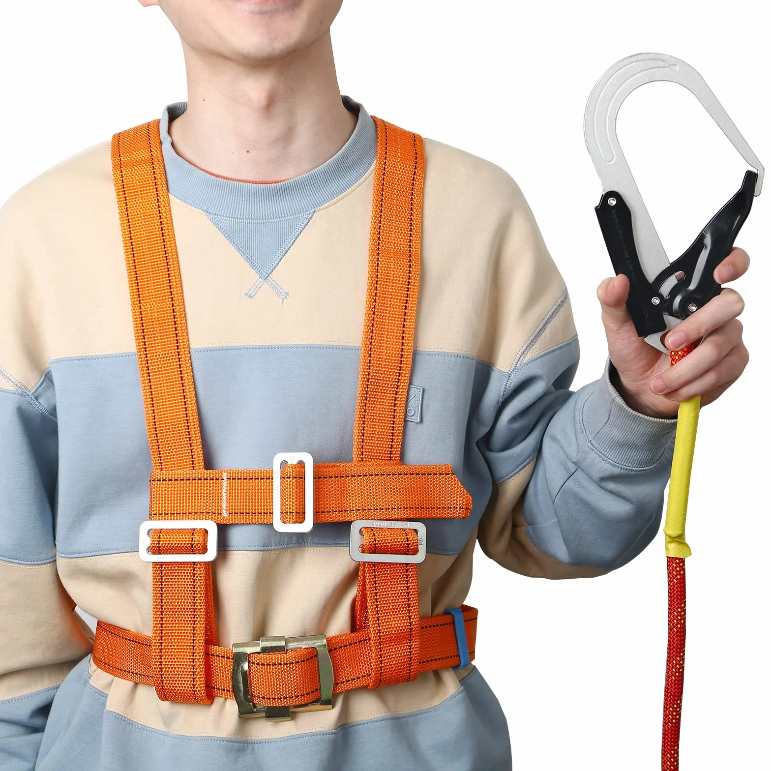 Cinturón de seguridad anticaídas de cuerpo entero multiusos para trabajo aéreo