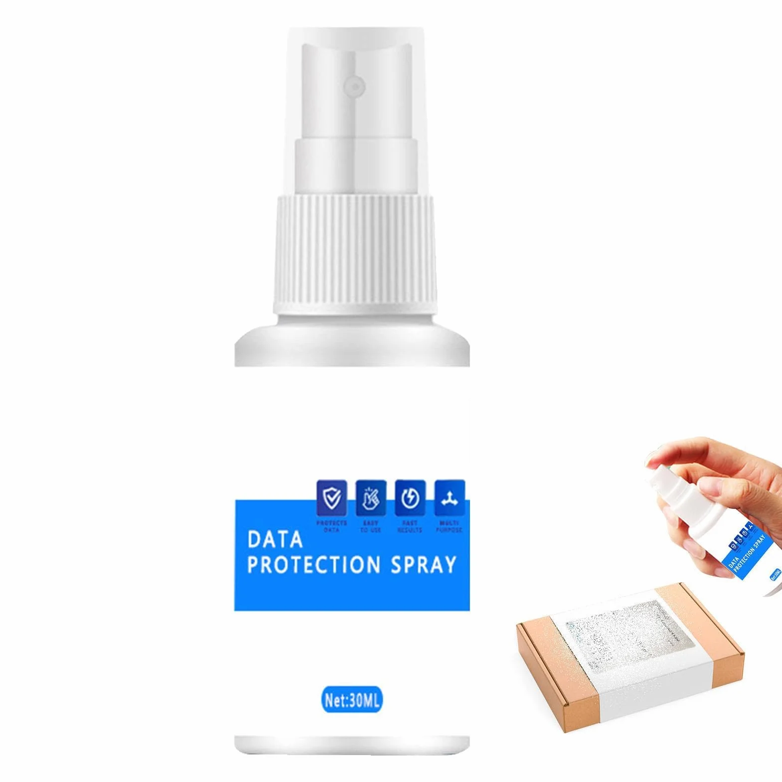 Borrador de papel térmico - Rodillo de privacidad, herramienta de prevención de robo de identidad, bolígrafo de corrección química recargable portátil | Borra al instante los datos personales de las