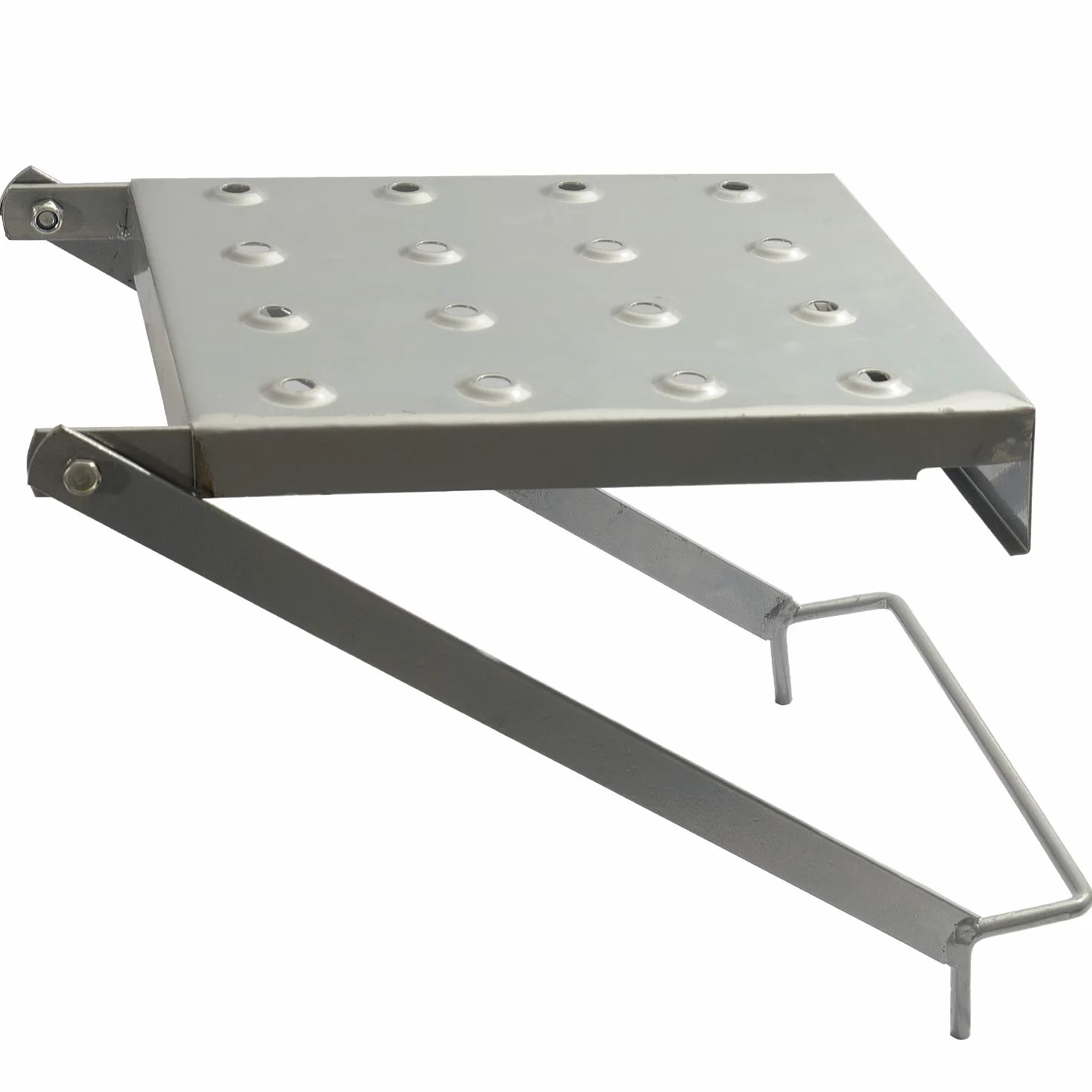 Plataforma para Escalera, Plataforma de Trabajo de Escalera Antideslizante, Herramientas Trabajo Estante para Todas Escaleras Sostiene 180kg