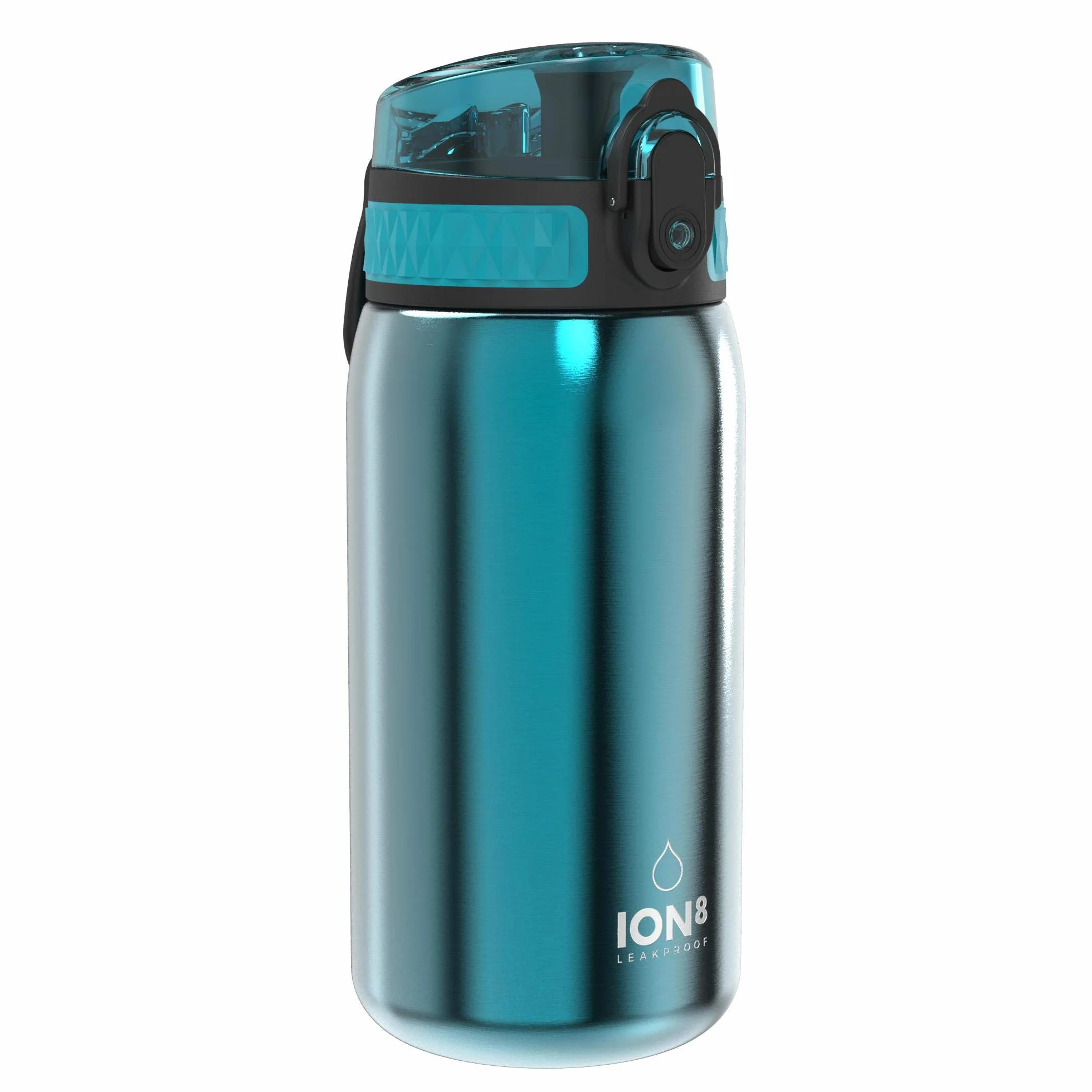 ion8 Botellas de Agua, a Prueba de Fugas, Fácil de Abrir, Cierre Seguro, Apta para Lavavajillas, Libre de BPA, Tapa Higiénica Abatible, Asa de Transporte, Fácil Limpieza