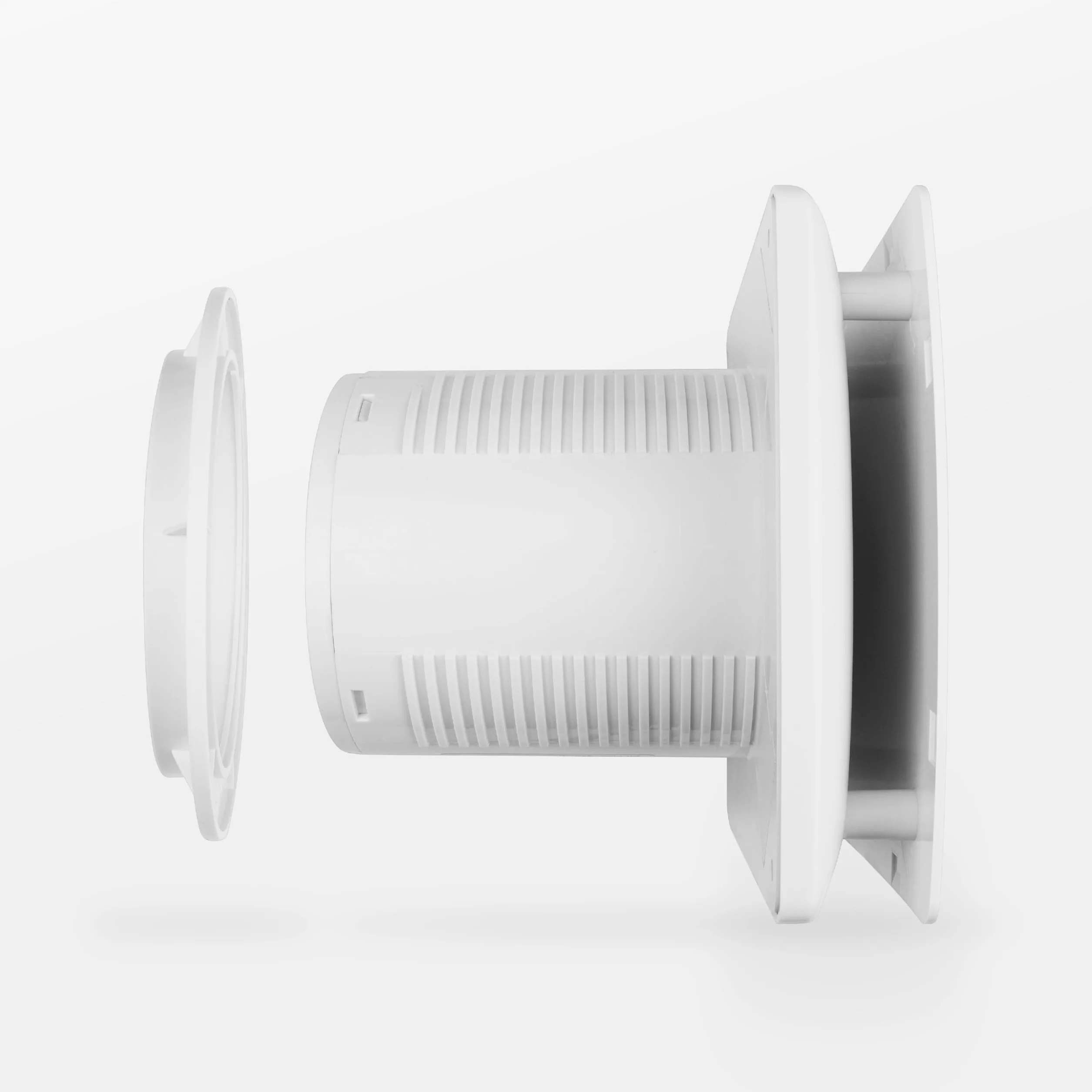 BREEZE Ventilador de Baño 100mm Sensor de Humedad IPX4 12W 95m³/h Silencioso