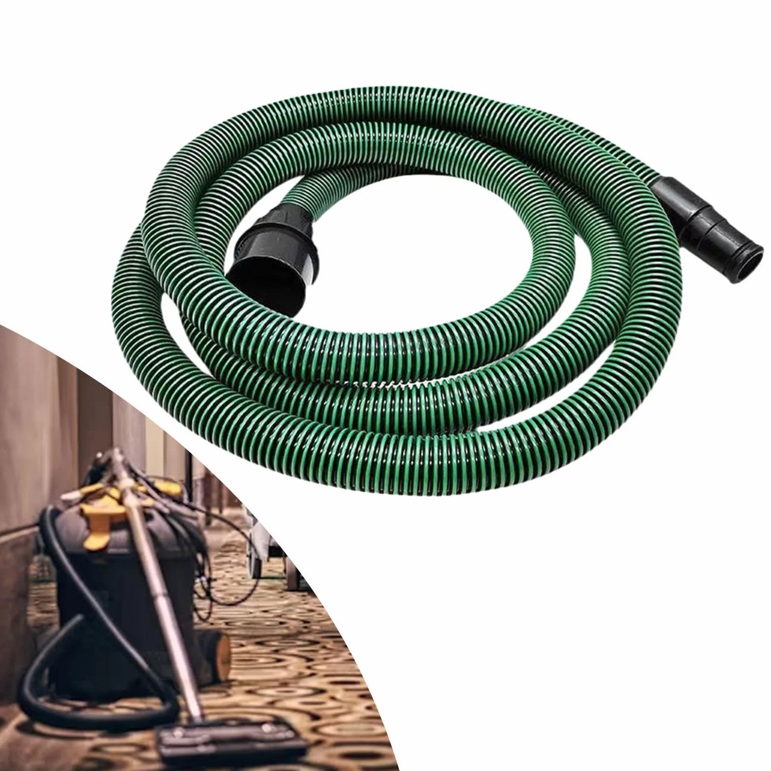 Tubo de Aspiración de Polvo 5 m Compatible con Festool CT 26/36/48, CT 15/25, CT Mini & CT Midi desde 2019, D27 (Ø35 mm) Tubo de Aspiración para Lijadoras y Sistemas de Aspiración