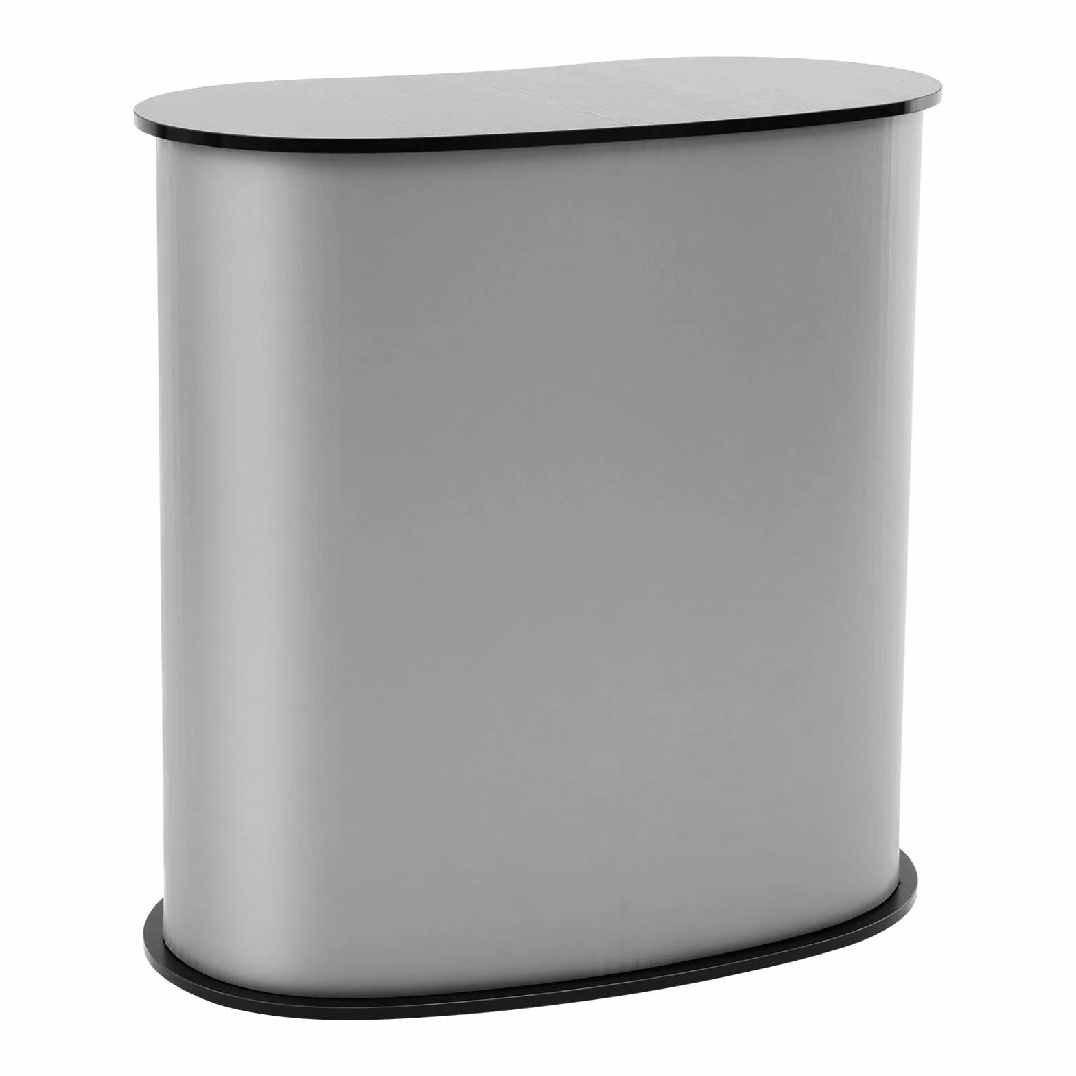Meseta plegable de recepción 40 x 90 x 90 cm capacidad de carga 50 kg con compartimento de almacenamiento