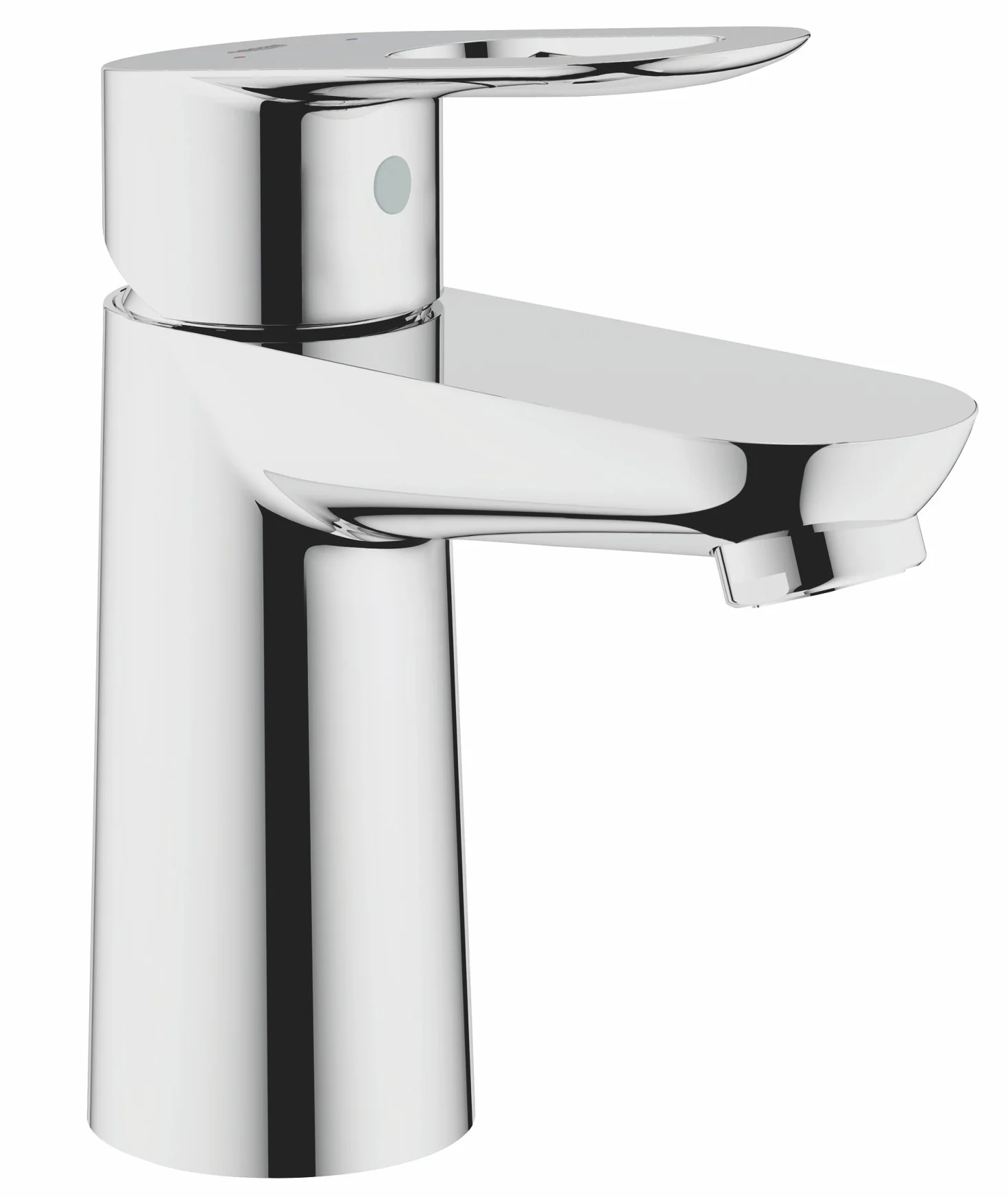 Grohe BauLoop- Grifo de lavabo monomando, tamaño S, cromo, ref. 23337000