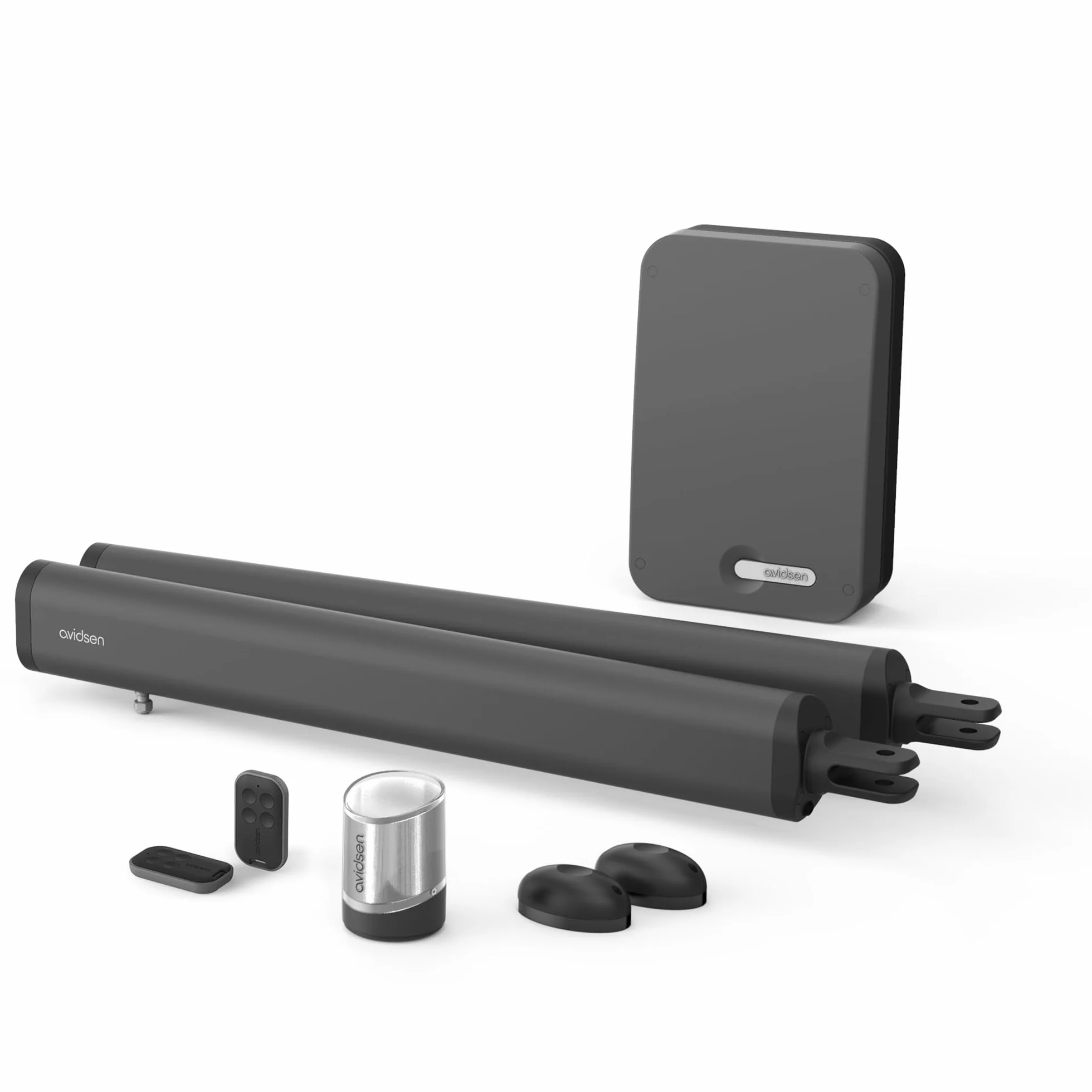 Avidsen TEHA Connect 114174 – Kit completo de motorización para puertas batientes de 2 hojas