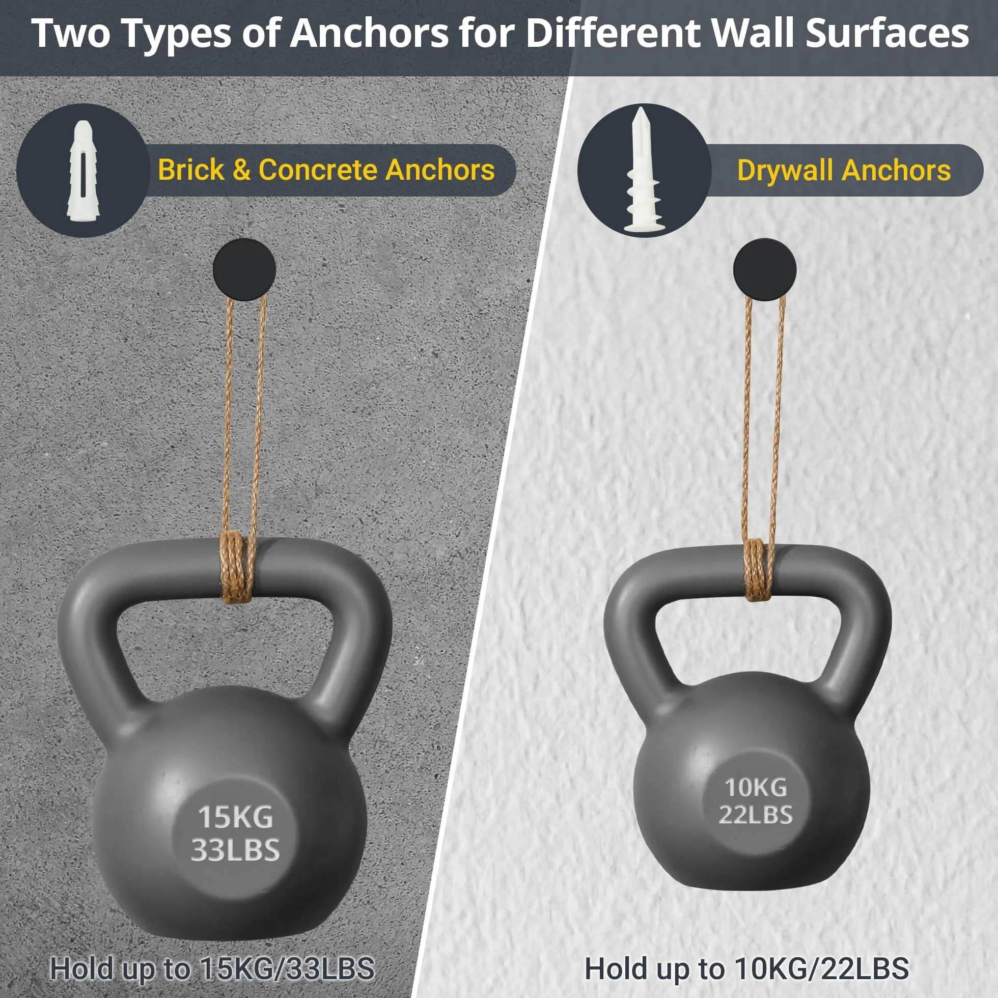 SAYAYO Gancho Pared, Colgador Toalla Baño Negro, Ganchos para Abrigos SUS304 Acero inoxidable Ganchos de Pared para Atornillar Ganchos para Baño, Cocina, Dormitorio, 2 Piezas