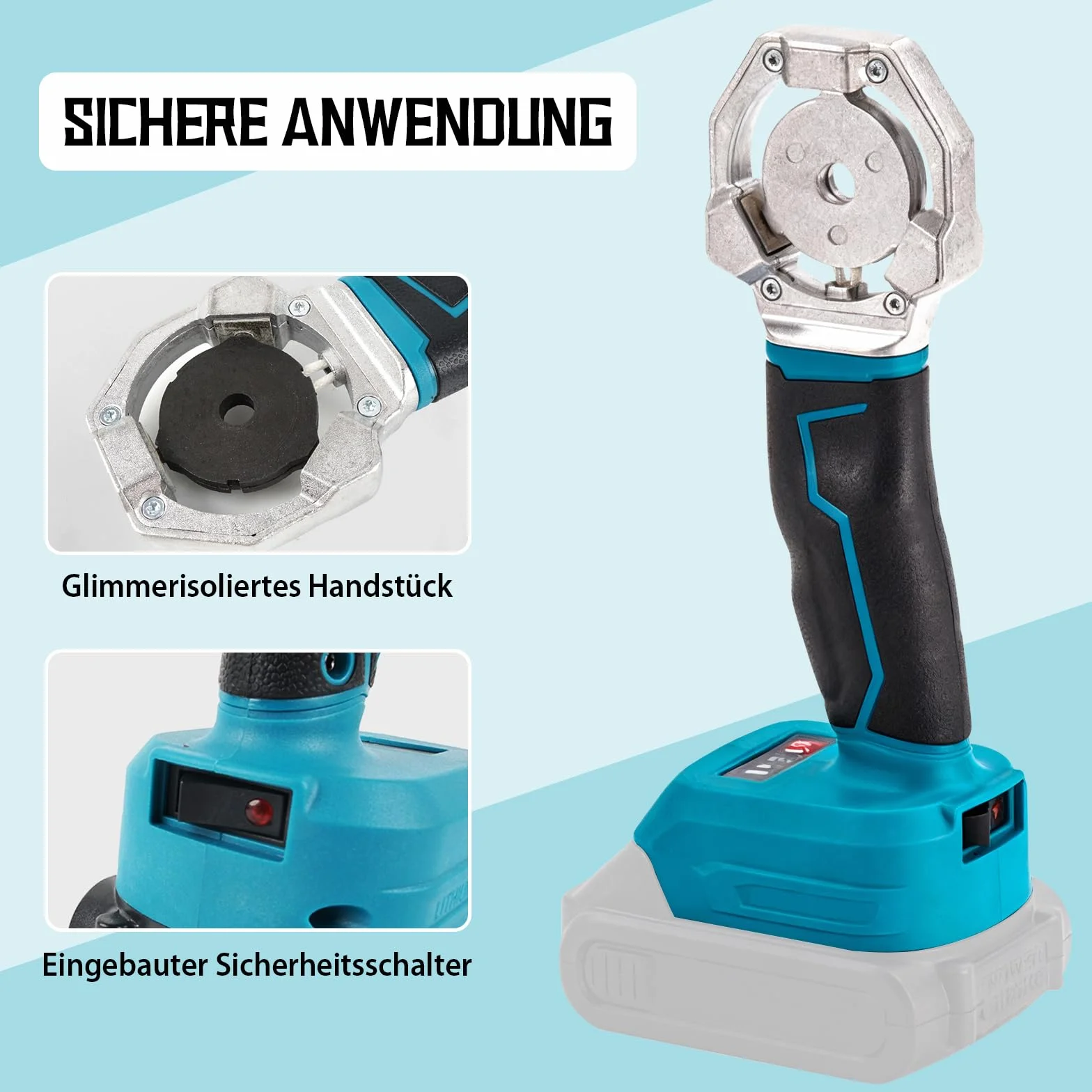 Soldador de Plastico,Máquina de Soldadura de Tubos PPR,compatible con Makita,Máquina de Soldadura de Plástico de Fusión Caliente,Tres Cabezales de Corte 20/25/32 mm,para Tubos PPR,PB,PE