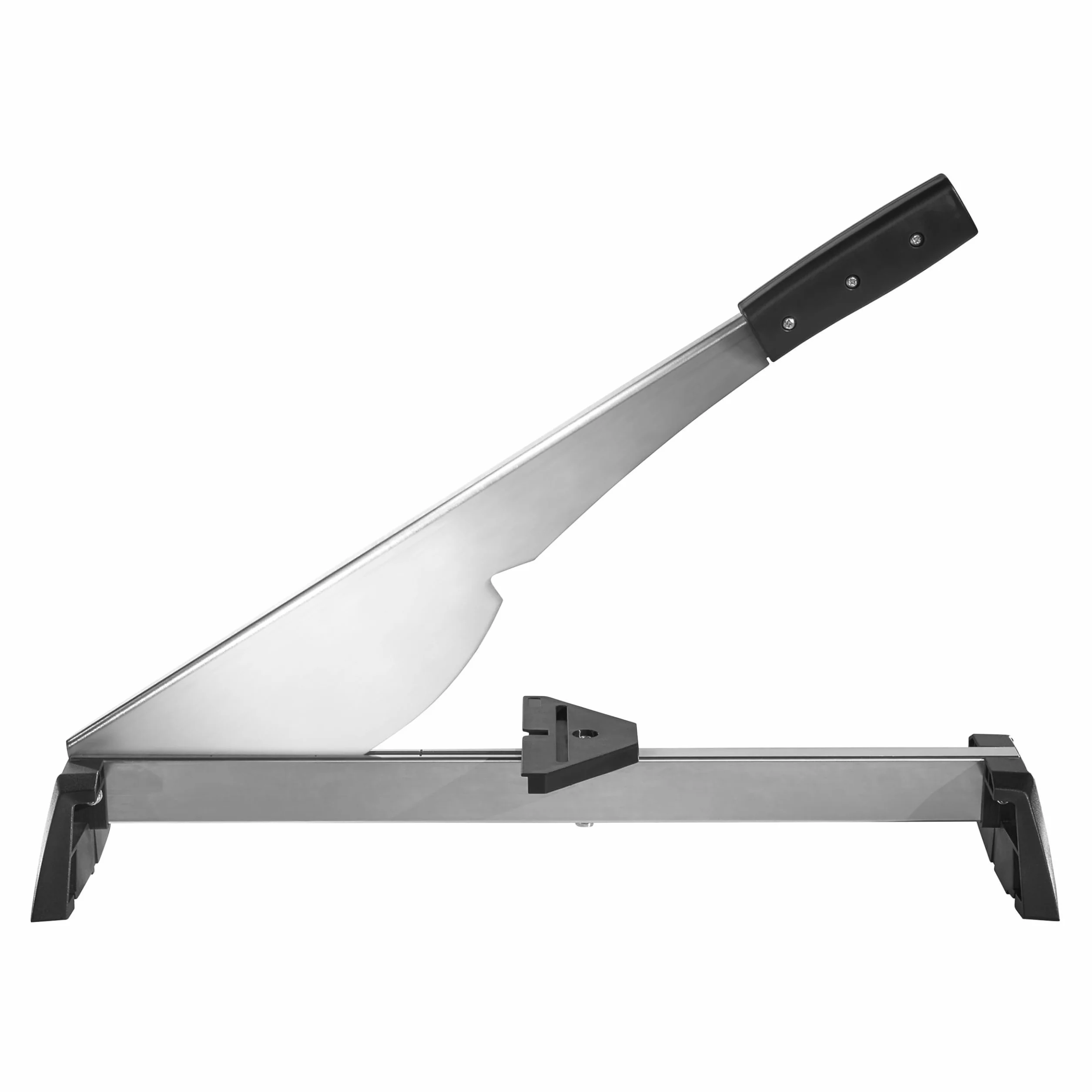wolfcraft Guillotina para laminado LC 100 I 6933000 I La guillotina para corta suelo laminado de hasta 8 mm de grosor y 210 mm de ancho de forma rápida, silenciosa, limpia y sin electricidad