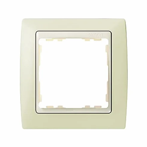 Simon 82710-31 placa de pared y cubierta de interruptor Marfil