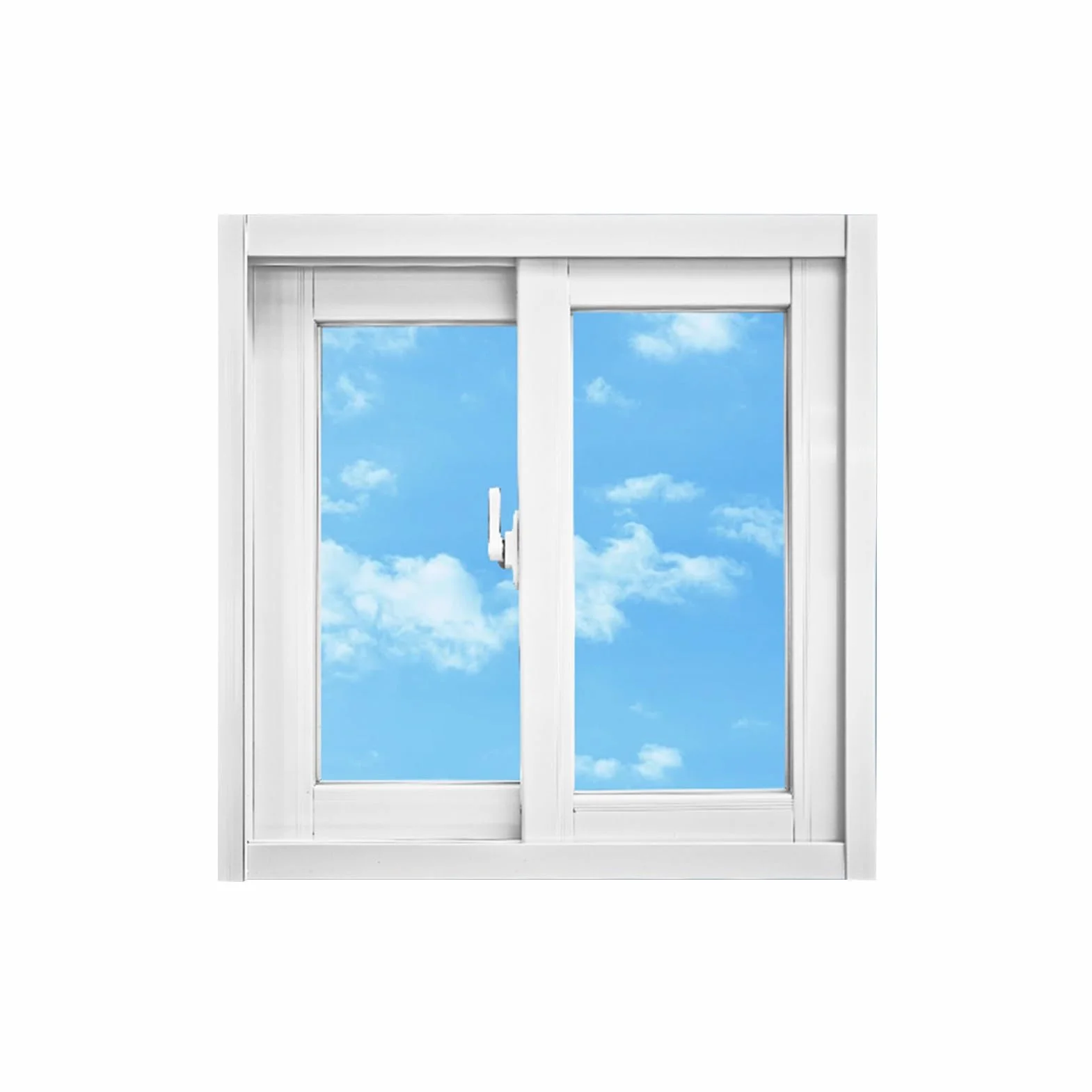 Ventana corrediza de aluminio para sótano y baño, 90 x 100 cm, diseño de travesaño de ventilación transparente, montaje empotrado, ventana horizontal pequeña, duradera y elegante solución de mejora