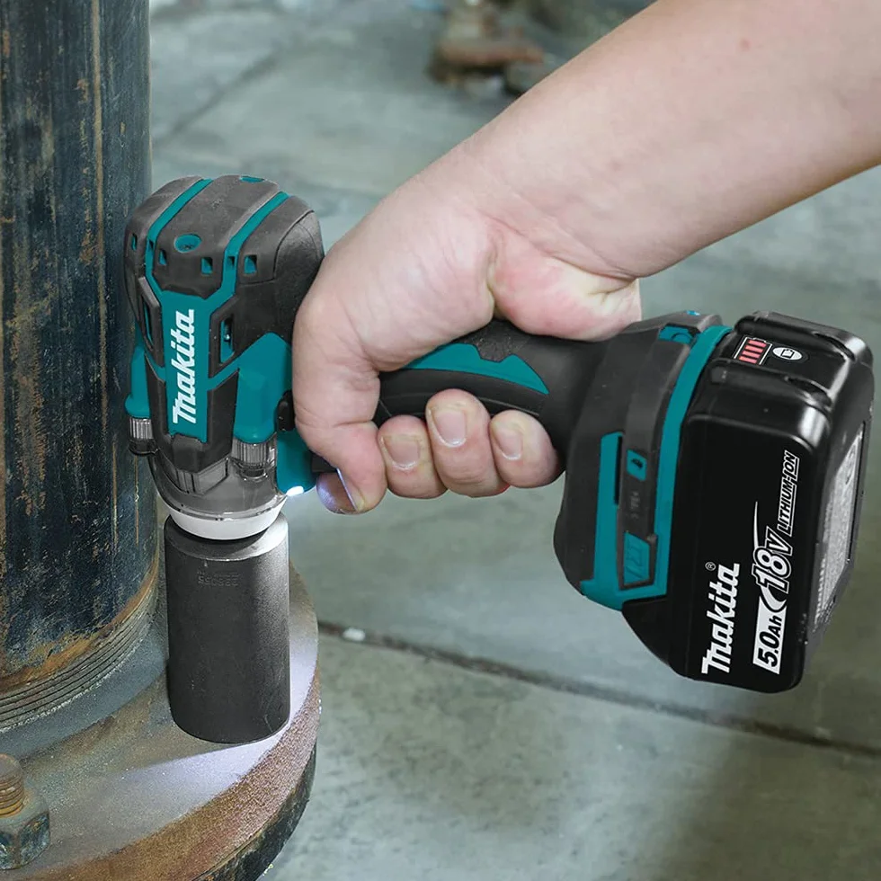 Makita DTW285Z 2800RPM 18V Ión de litio Azul - Atornillador de impacto (18 V, Ión de litio, 79 mm, 147 mm, 249 mm, 1,7 kg)