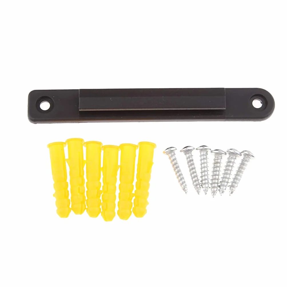 5m Cinta de Retráctil Cinturón de Seguro para Montaje en Pared - Negro y Amarillo - Negro y amarillo