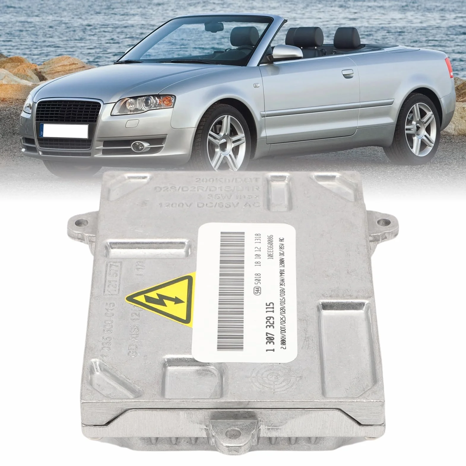 Xenon HID Balastro Control Para 307 DTS C30 C70 V50 SAAB 9-7x A4 / S4 / RS4 Cabrio 2006-2009 1307329115 1307329293