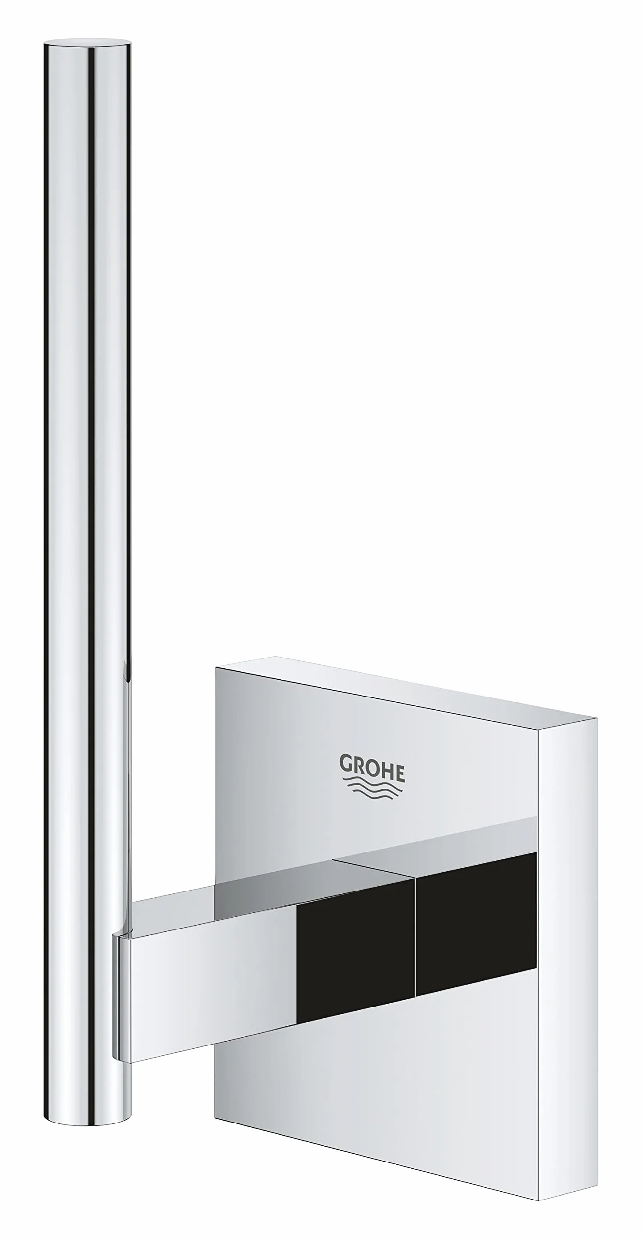 Grohe Start Cube Spare QuickFix - Portarrollos de Barra, Cromo, para Pegar (Pegamento QuickGlue A1) o atornillar, Ref. 40979000
