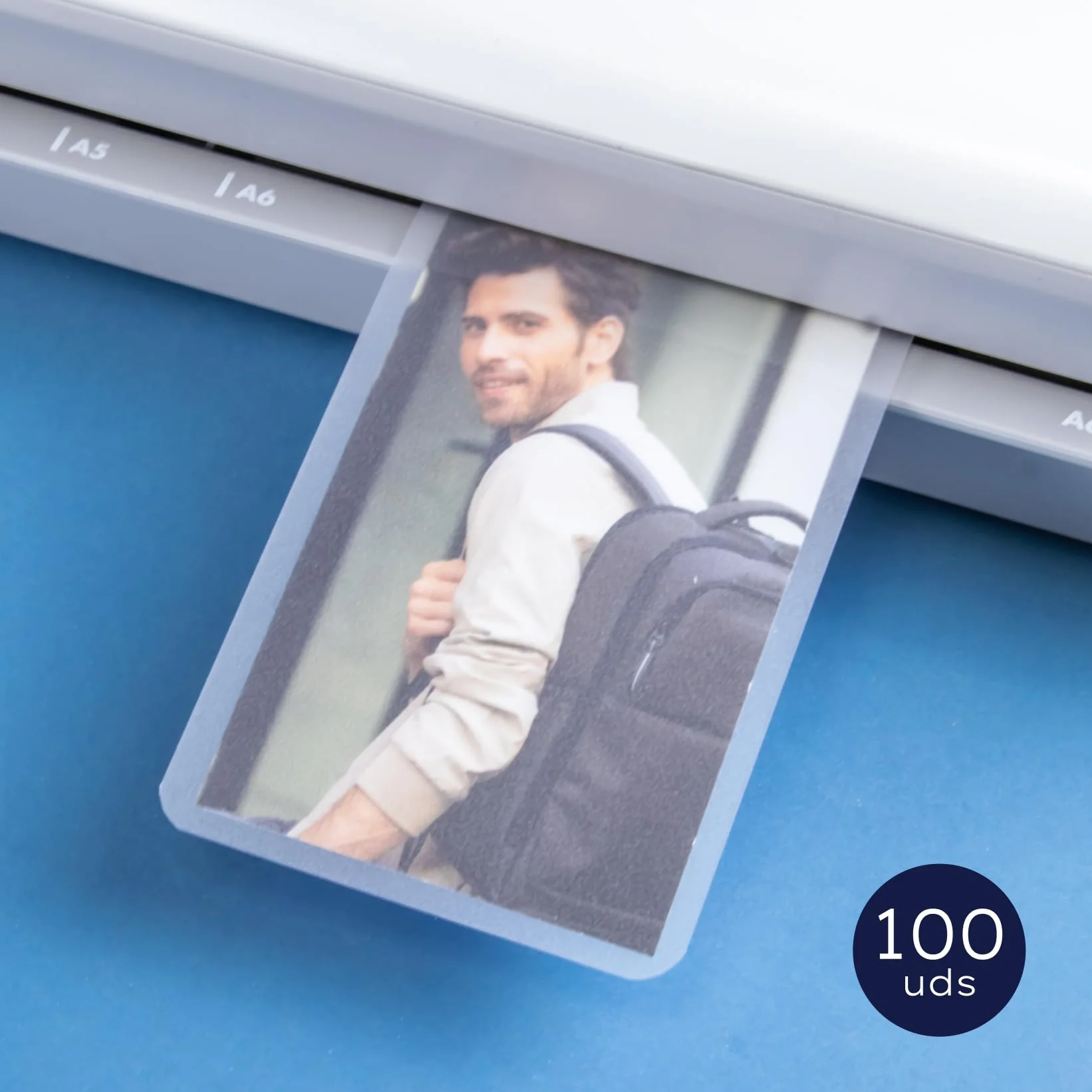 RAYLU fundas plastificar A4 125 micras transparentes brillante pack 100