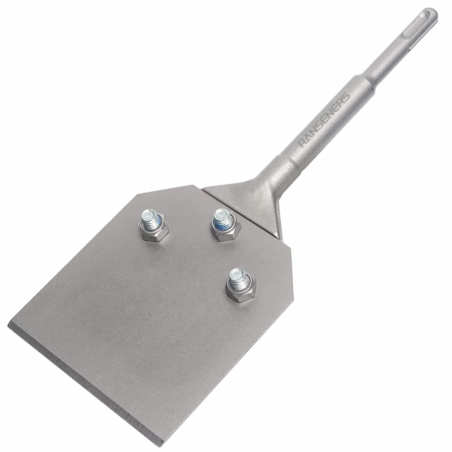 Cincel de espátula SDS-Plus P08, 250 x 100mm, para pegamento, alfombra, color y herramienta de Limpieza de Pisos, Fabricado en acero elástico 65Mn