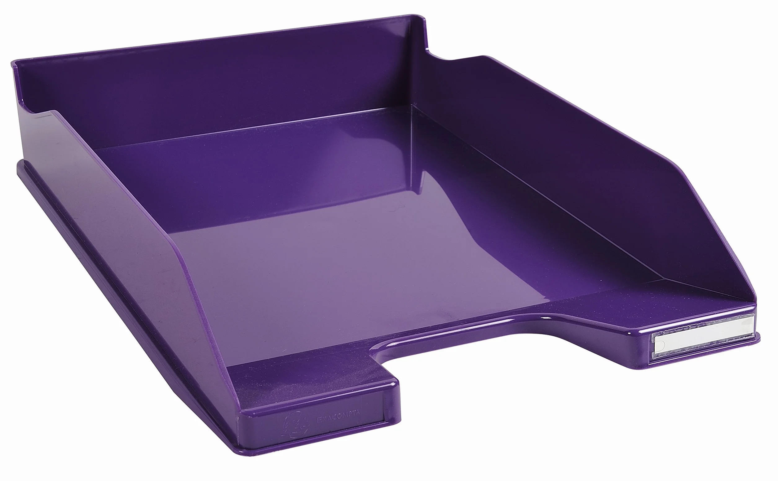Exacompta COMBO MIDI juego de 6 bandejas para documentos A4+ 34,6x25,5x6,5 cm violeta brillante