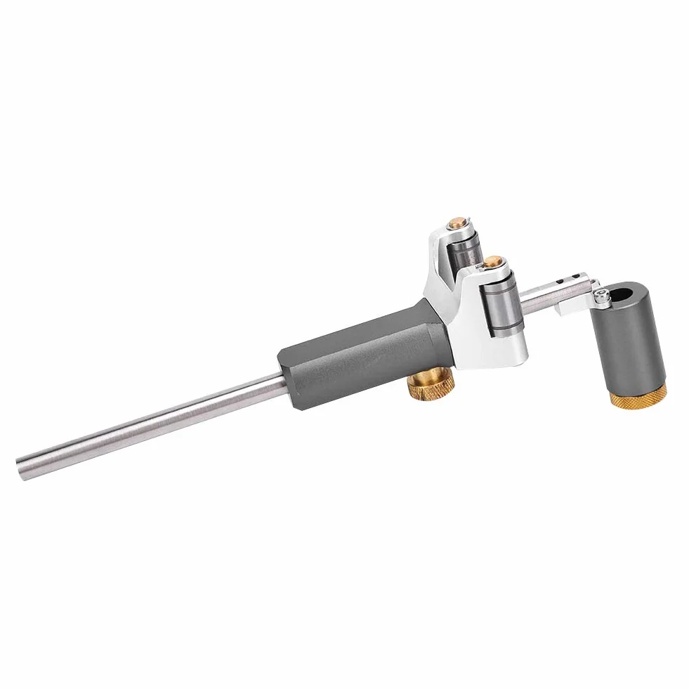 Herramienta de Trazado Lineal Para Madera, Regla de Trazado Métrica con Guía Paralela, Herramienta Multifuncional Para Marcado Y Dibujo En Carpintería Ideal Para Corte Preciso