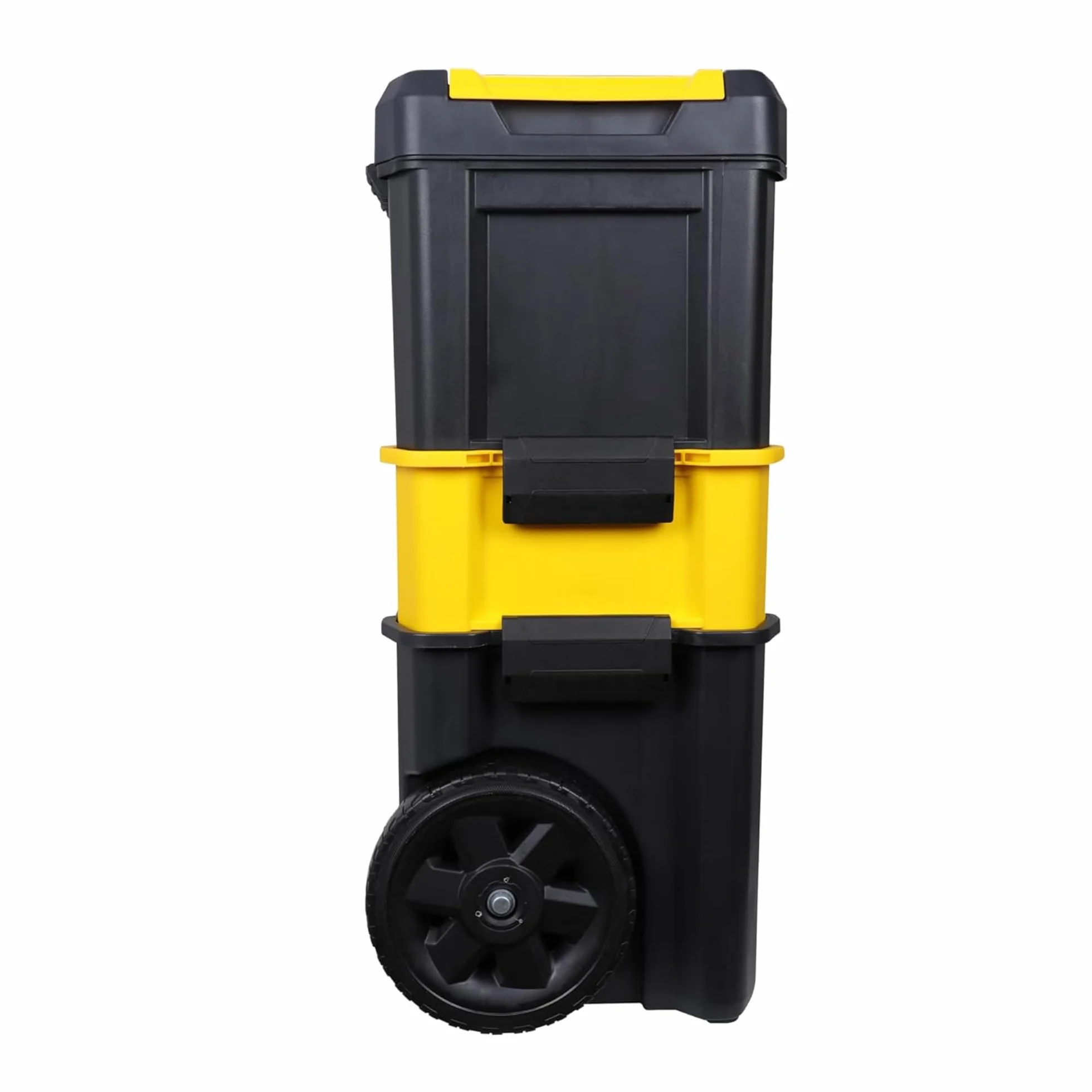 STANLEY Caja de Herramientas Rodante Esencial, Taller Móvil 3 en 1 con Unidades Apilables, Solución Portátil para Herramientas, STST1-80151.