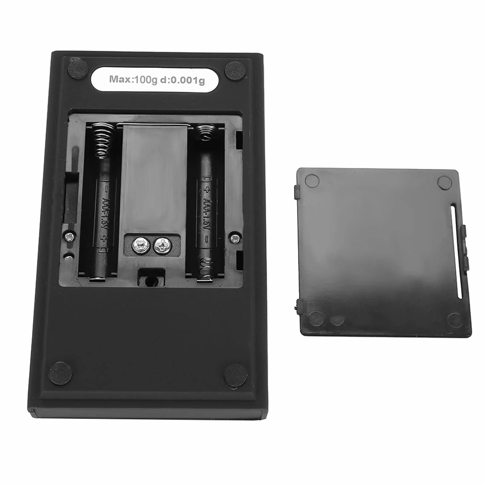 Báscula Digital de Miligramos para Joyería, 10G, 20G, 50G, 100G, 0,001G, Precisión, Conversión de 6 Unidades, Luz Trasera Azul, Báscula de Pantalla Digital con (100 gramos)