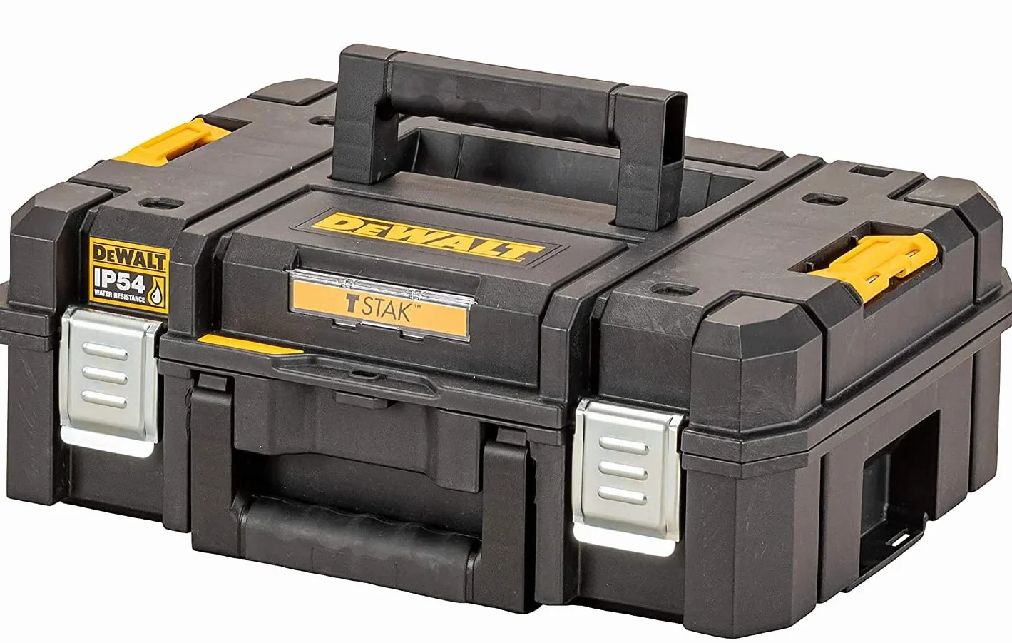 Dewalt DWST83345-1 - Caja de herramientas II (24 L, relleno de espuma compacta, se puede combinar con otras cajas TSTAK, almacenamiento seguro de herramientas eléctricas y de mano, IP54)