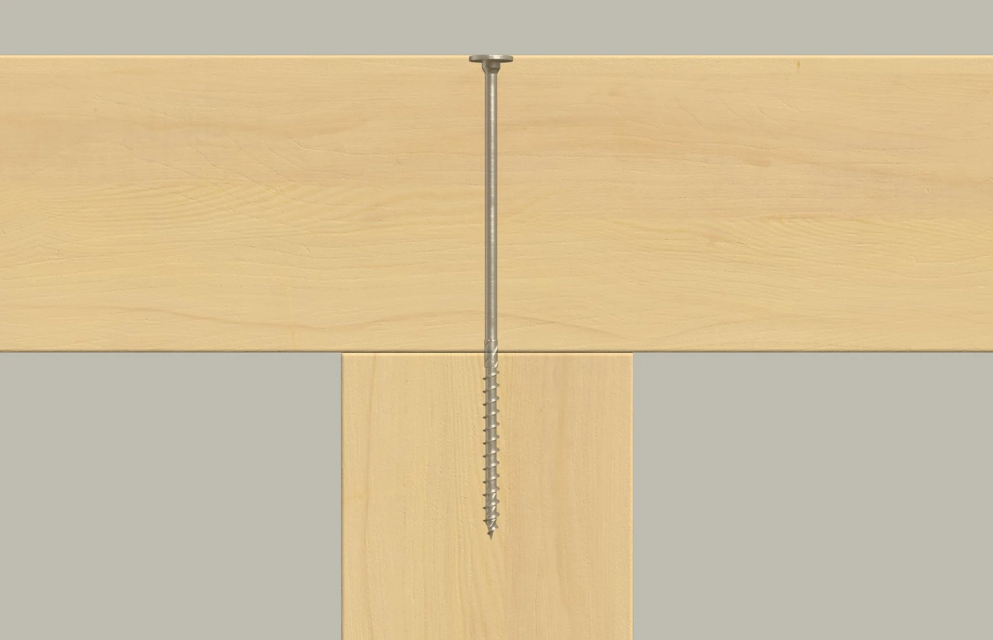 fischer PowerFast II 566362 STP - Tornillo para madera (8,0 x 220, 50 unidades), color plateado