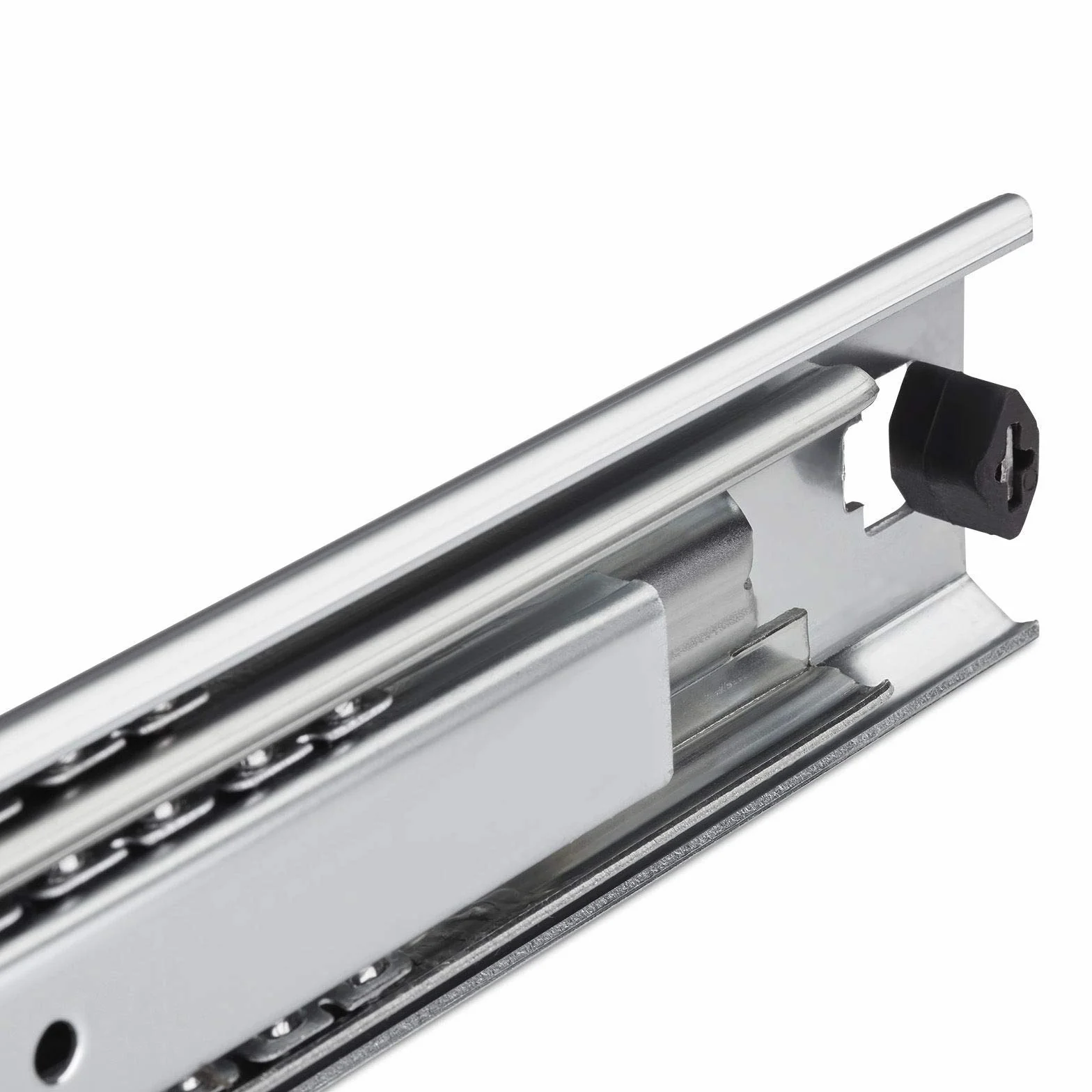 Junker 2 guías de extracción total KV1-80-H53-L900-NF 90 cm (900 mm) capacidad de carga de las guías de cajón de 80 a 100 kg