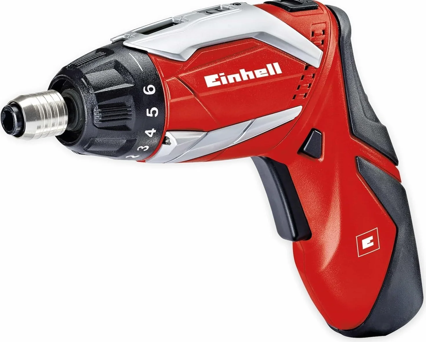 Einhell Juego de destornilladores a batería TE-SD 3,6 Li (Ion de litio, 3,6 V, 1,5 Ah, 3,5 Nm, 2 luces LED, cargador, juego de puntas de 32 piezas, caja de almacenamiento)