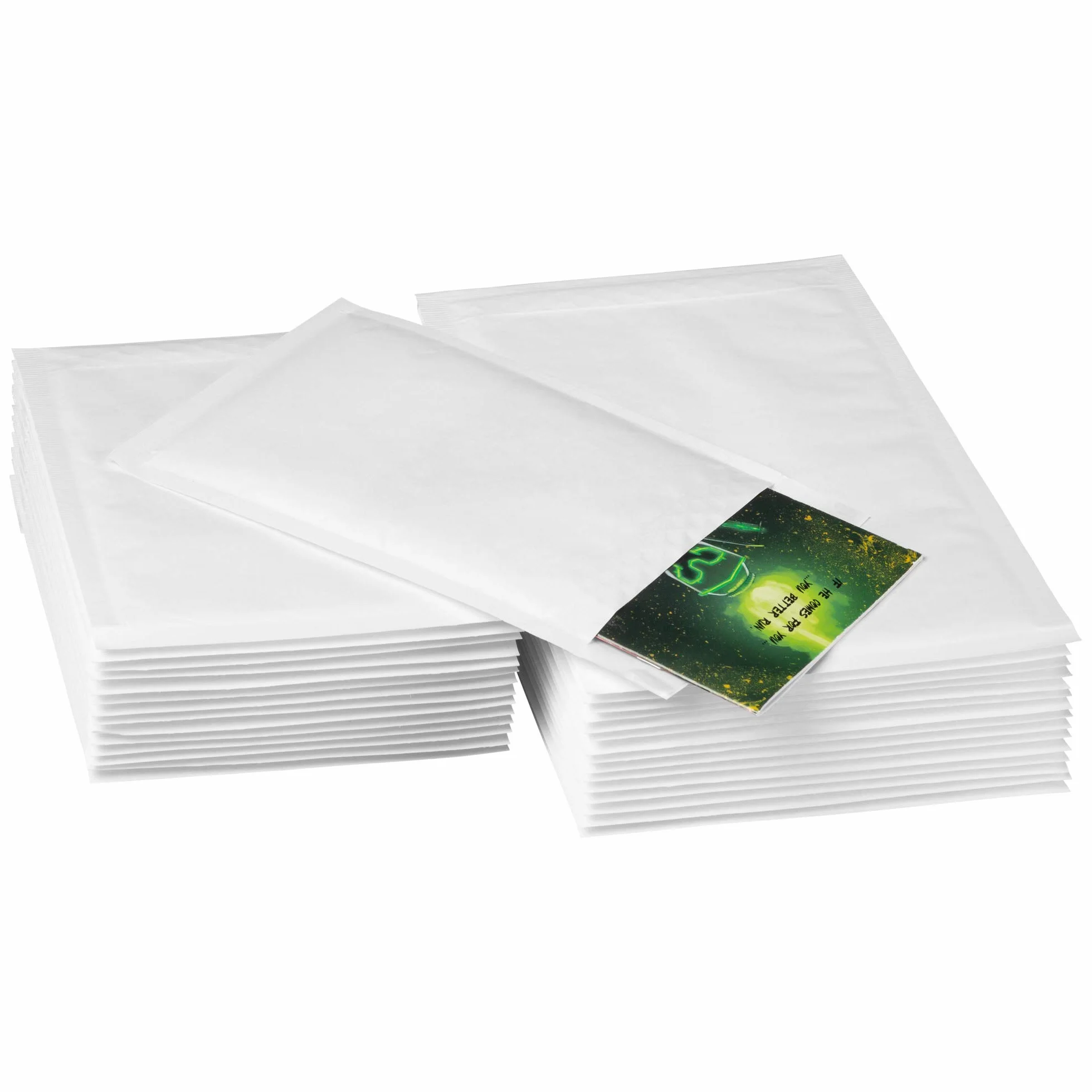 Packer PRO Pack 100 sobres acolchados kraft 24x35 cm blanco