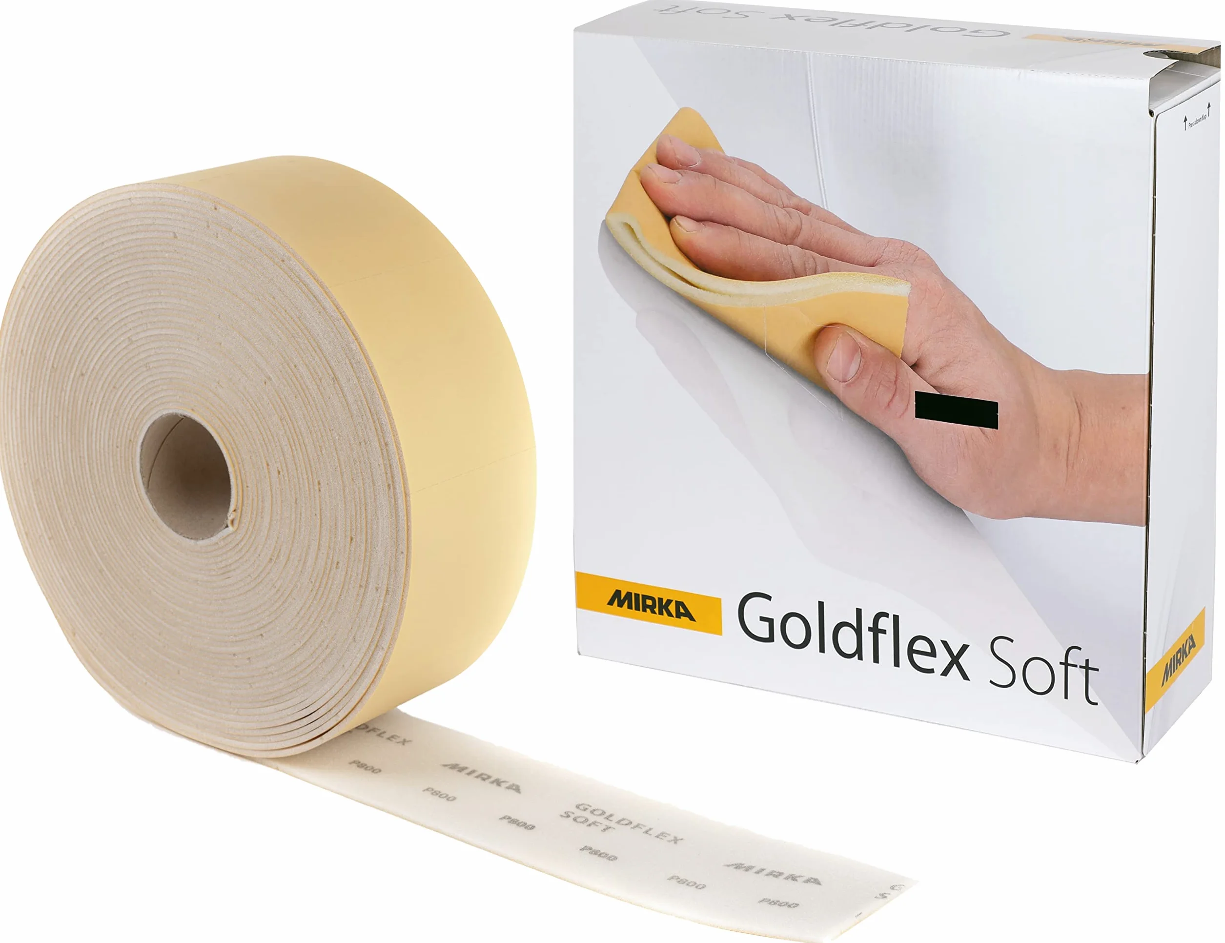 Mirka 23-145-180 Goldflex Almohadilla abrasiva de espuma suave