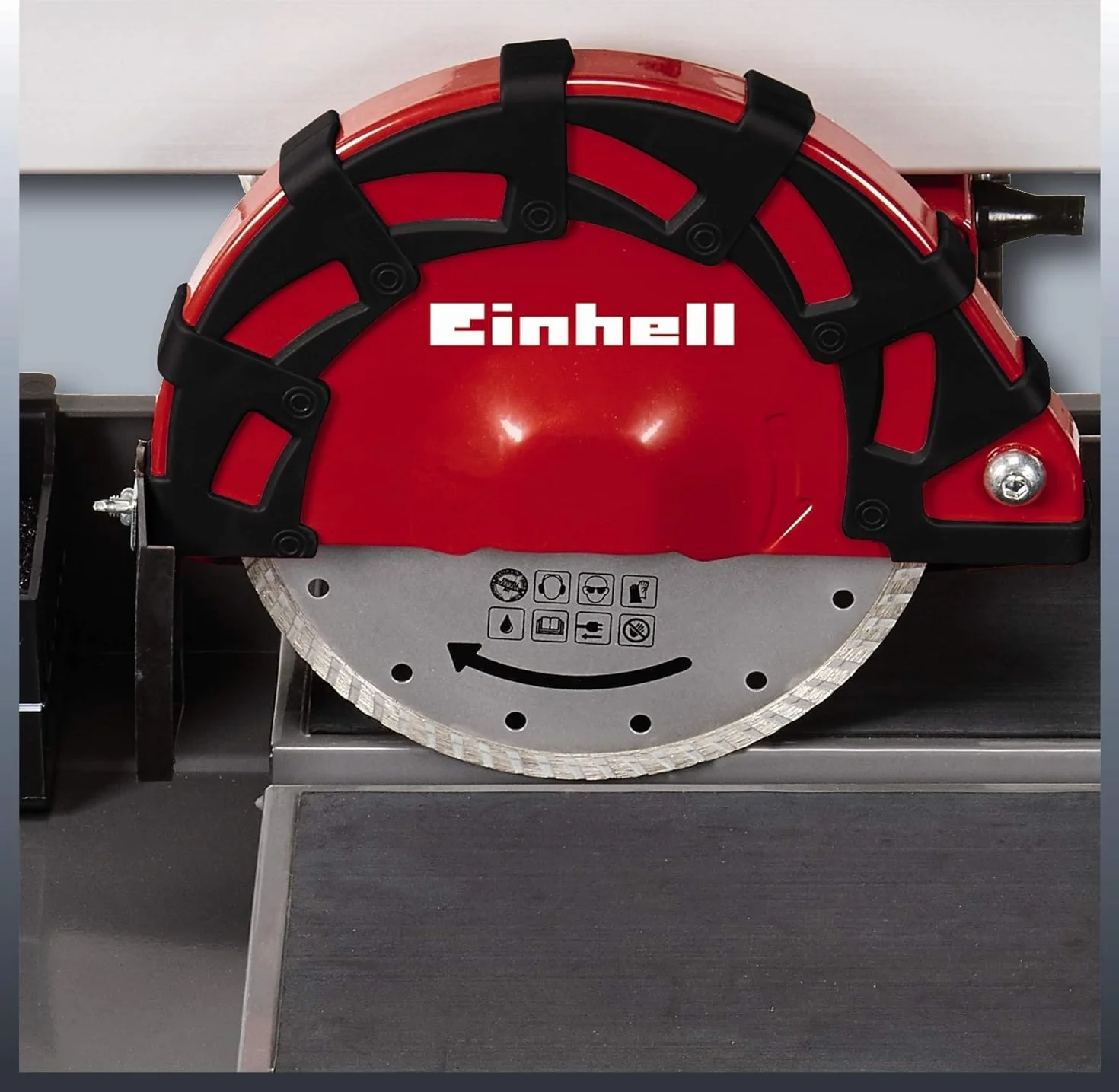Einhell 4301220 - Mesa de corte ceramico refrigerada por agua TE-TC 920 UL Expert, 900 W, 240 V, disco de diamante 200 x 25,4 mm, rojo2