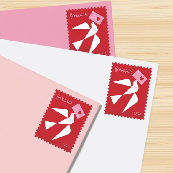 United States Postal Service Amor 2024 Hoja de 20 Sellos Postales Forever Scott 5826