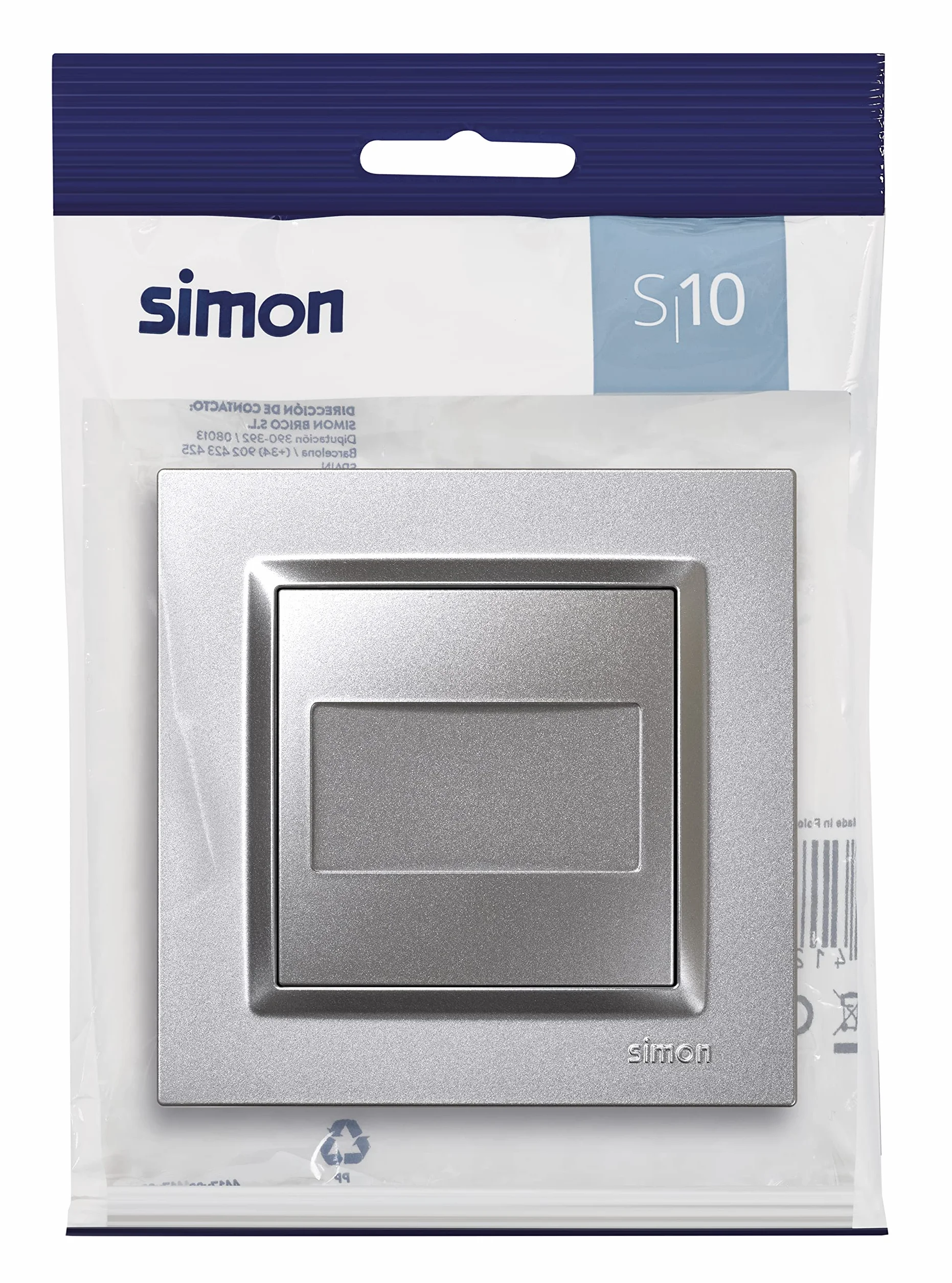 Simon TAPA CIEGA ALUMINIO SIMON 10