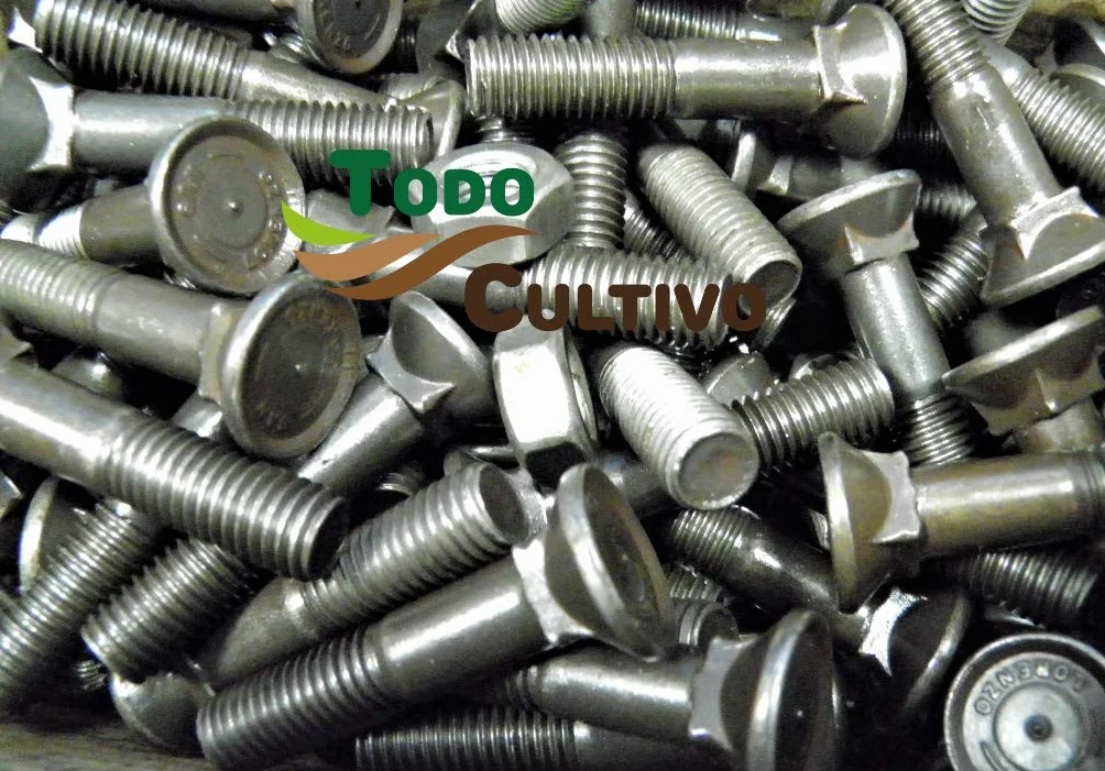 Tornillo de Arado 11X60 DIN 608. Caja 50 Uds. Tornilleria de máxima calidad marca San Lorenzo, con cabeza avellanada especial rejas de arado.