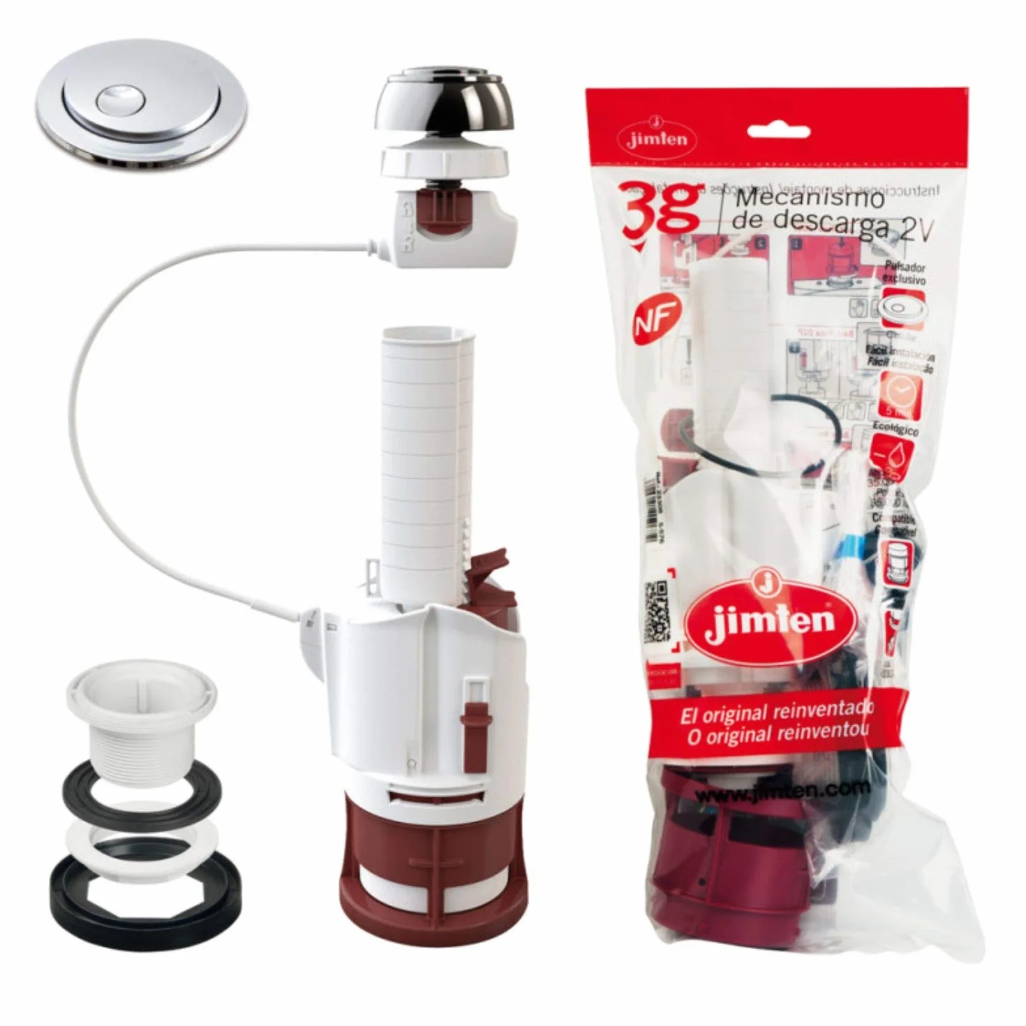 Jimten s-576 - Mecanismo universal s-576 3g con base(bolsa)