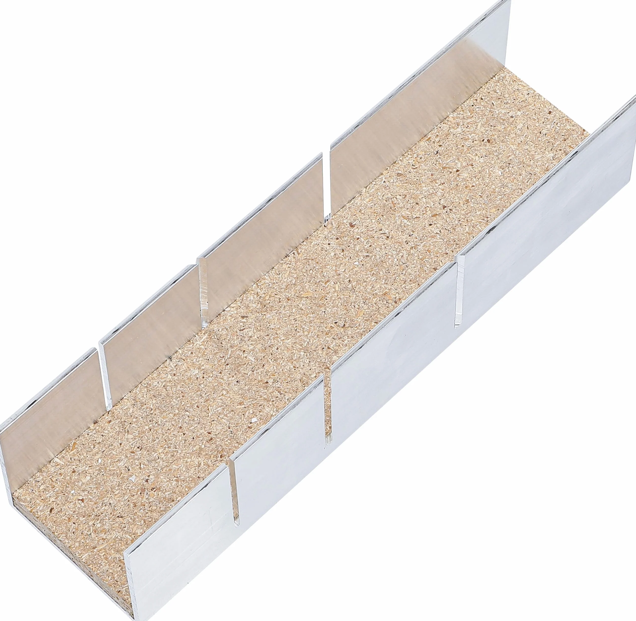 BGS 50860 Caja de ingletes de aluminio 245 x 65 x 55 mm