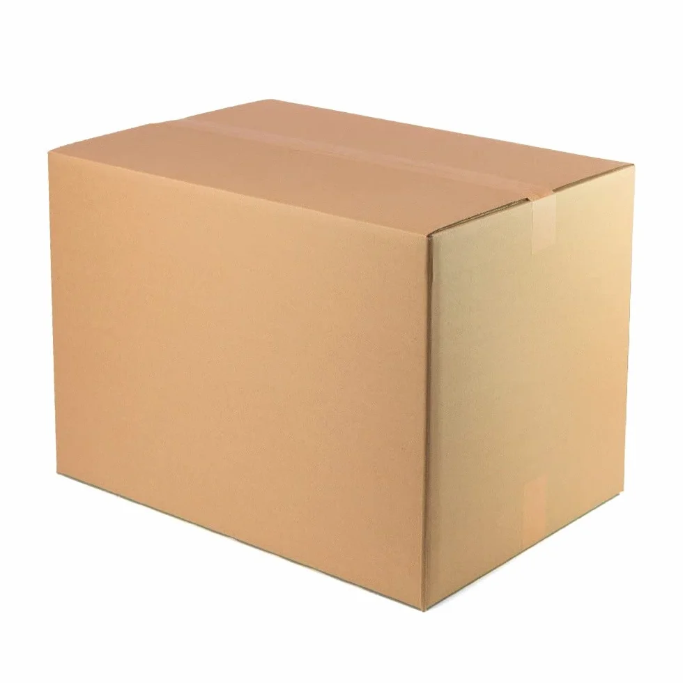 PACKCOBO Cajas de Cartón 60 x 40 x 40 cm para Mudanzas Almacenaje Transporte Reforzado con 2 ondas reforzada sin asa (10 Unidades)