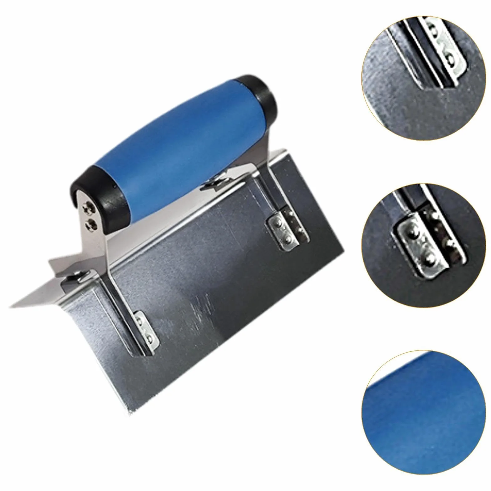 Fenteer Paleta de esquina Herramienta para paneles de yeso de esquina Paleta para dar forma a las esquinas Accesorios Paleta de acabado profesional Yeso de, Externo